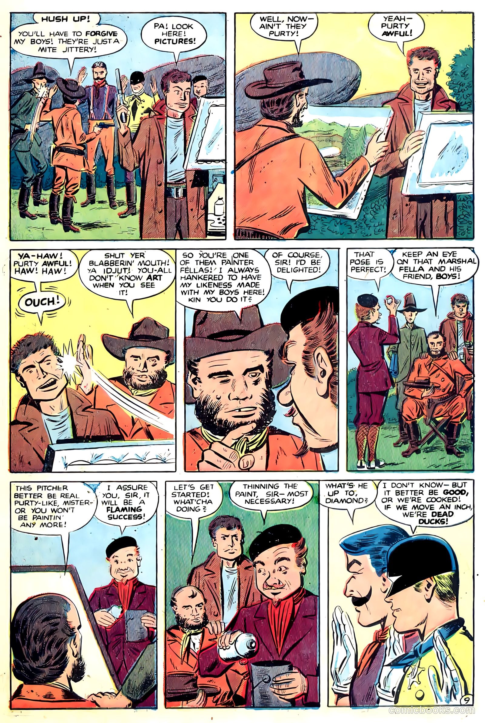 Black Diamond Western #22 (1949) — page 43 of 52