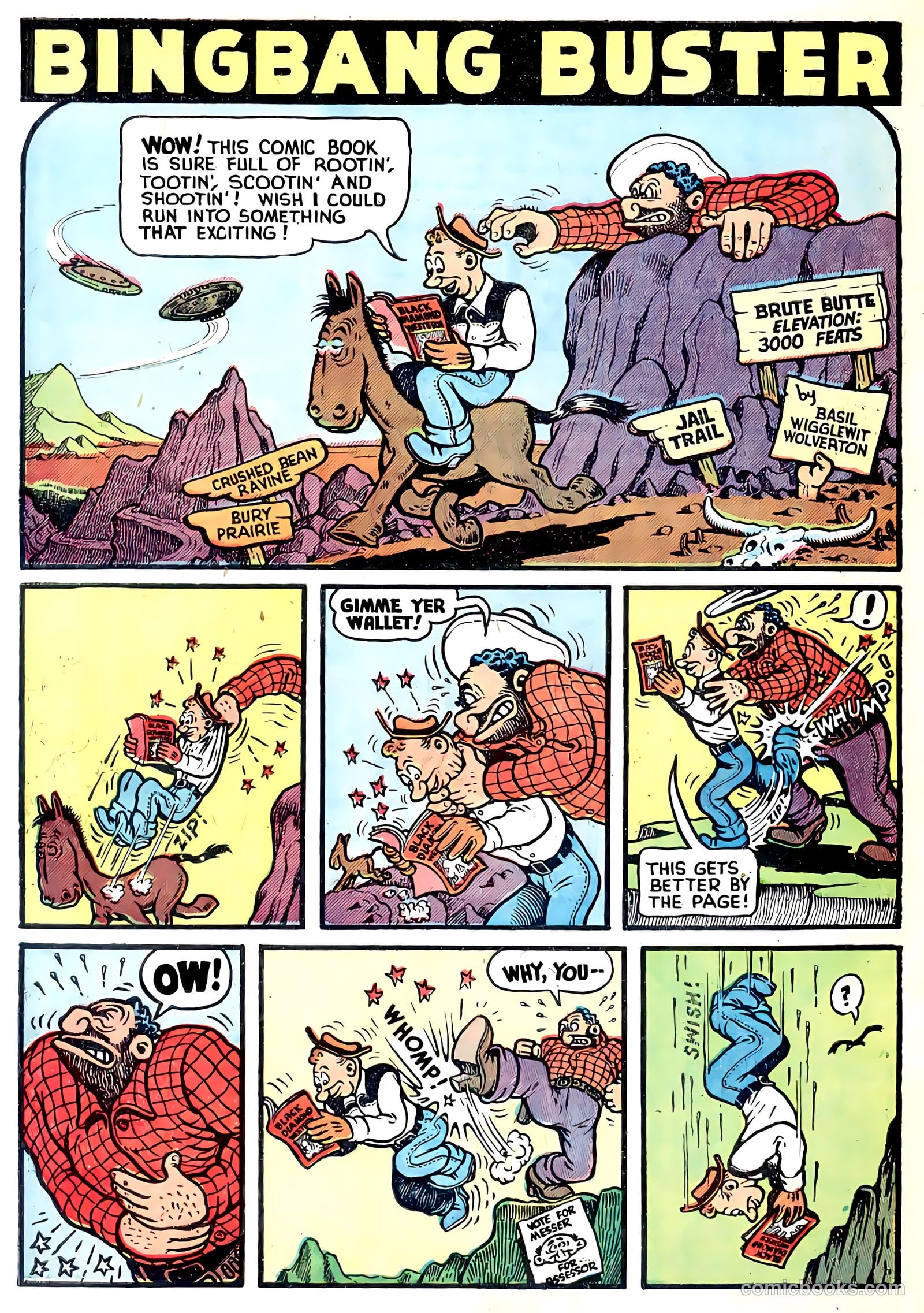 Black Diamond Western #22 (1949) — page 46 of 52