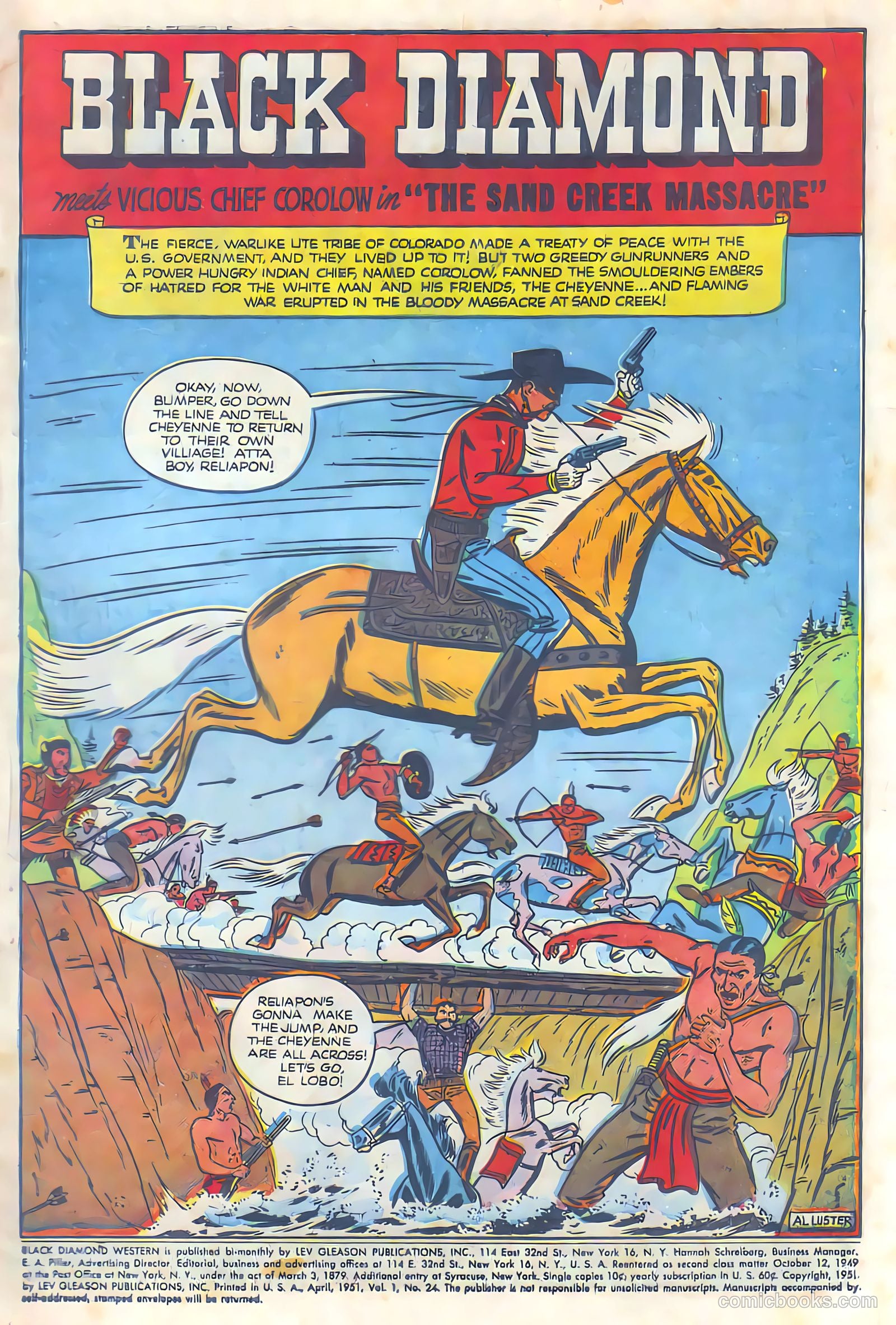 Black Diamond Western #24 (1949) — page 3 of 53