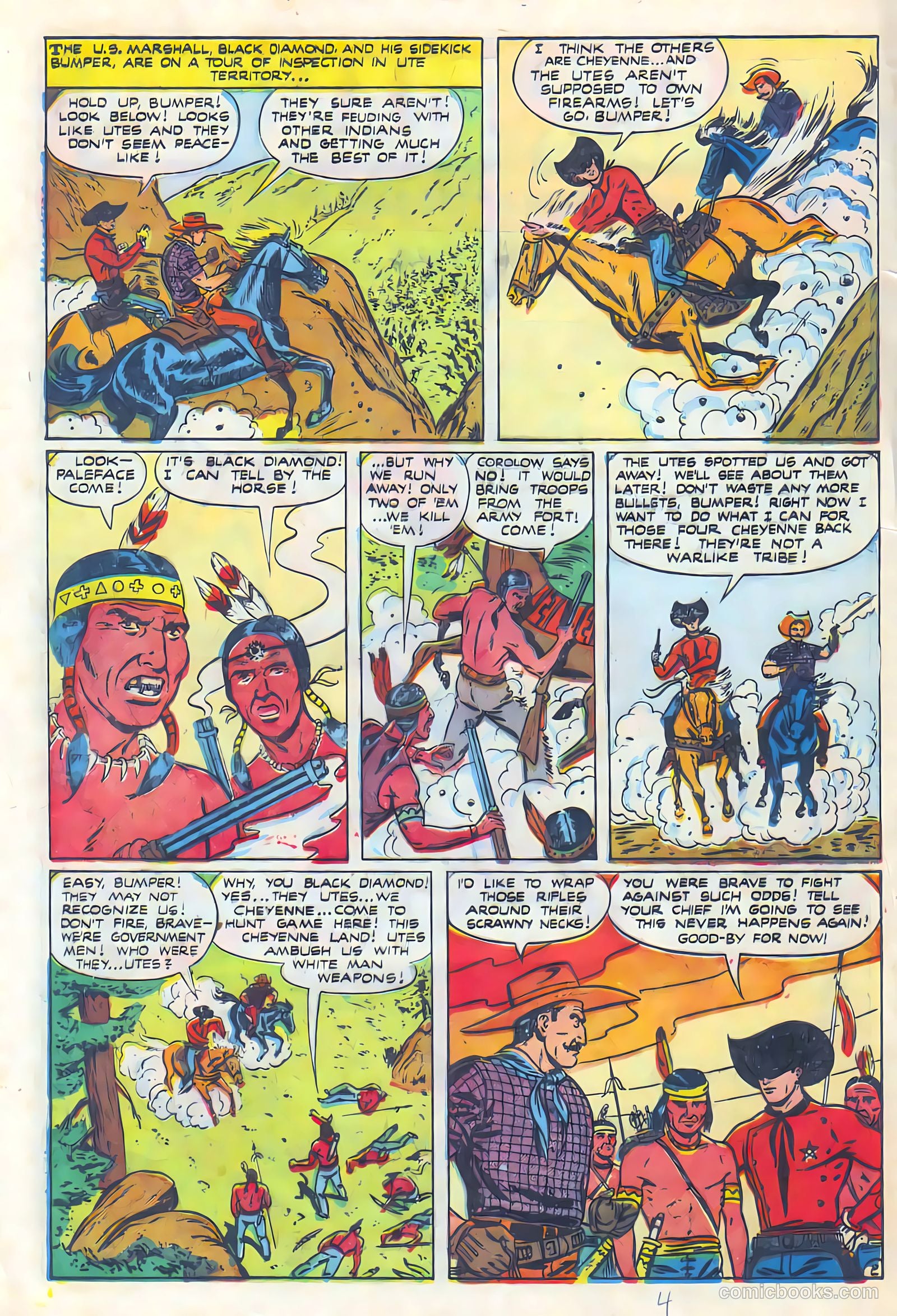 Black Diamond Western #24 (1949) — page 4 of 53