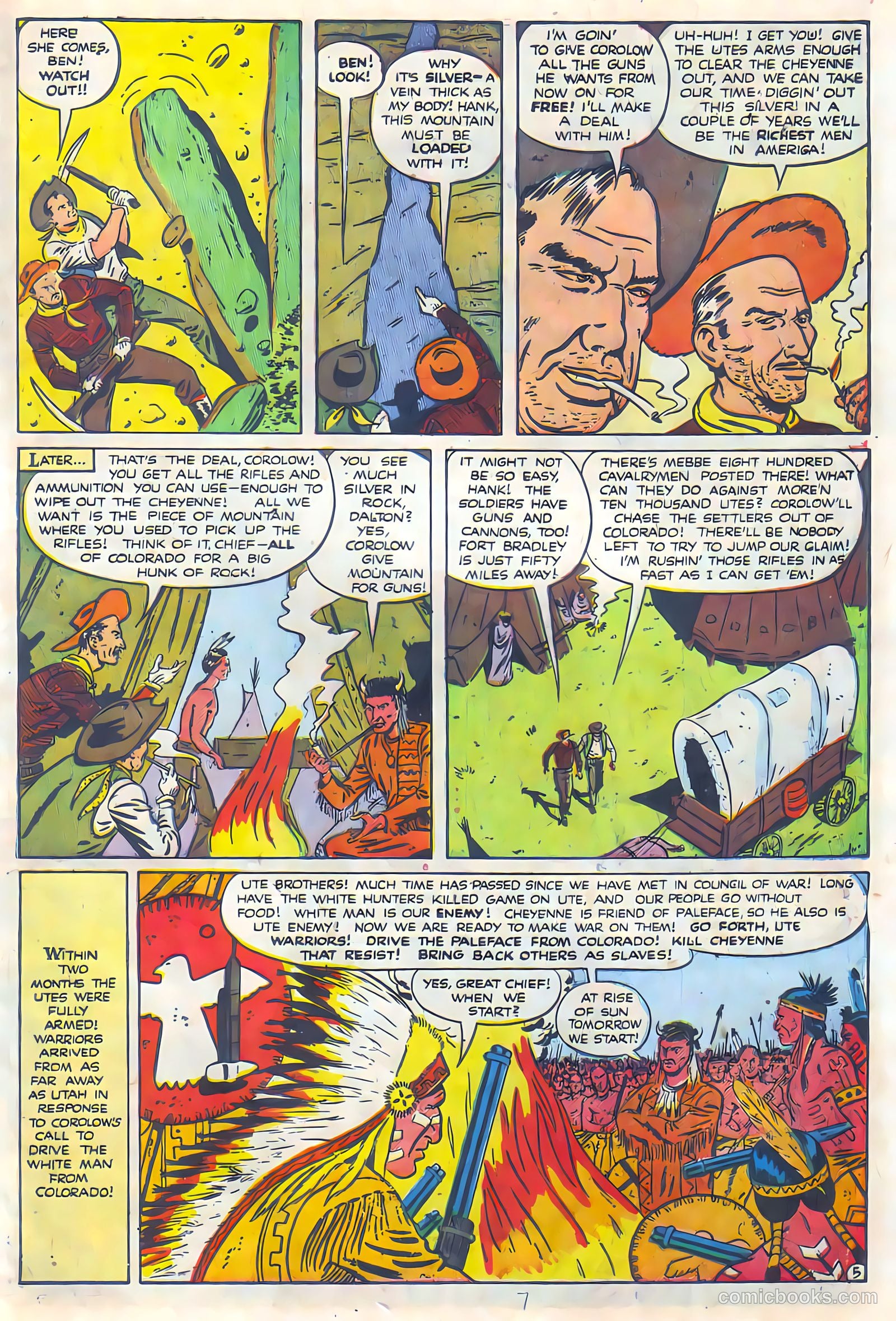 Black Diamond Western #24 (1949) — page 7 of 53