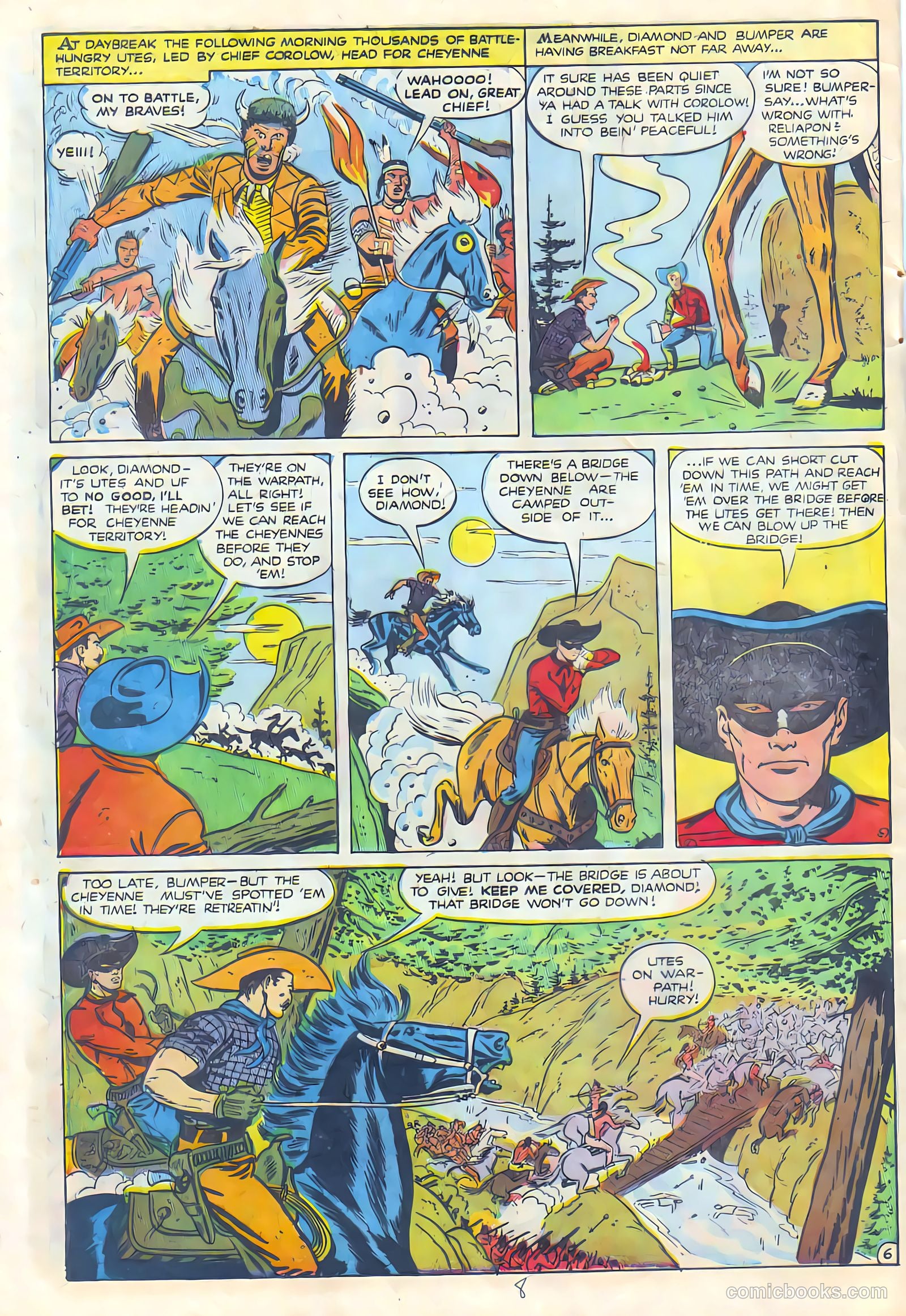Black Diamond Western #24 (1949) — page 8 of 53