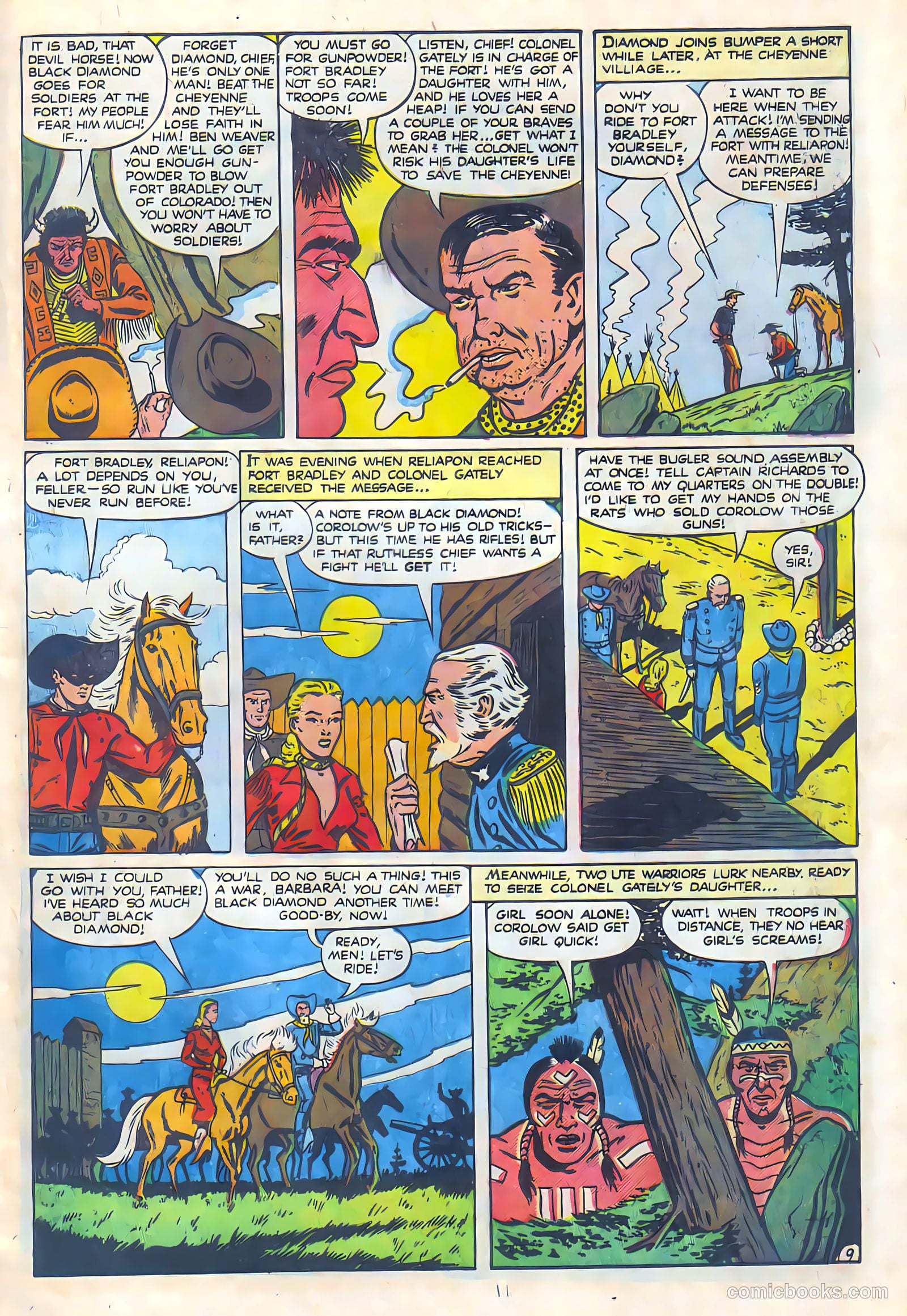 Black Diamond Western #24 (1949) — page 11 of 53