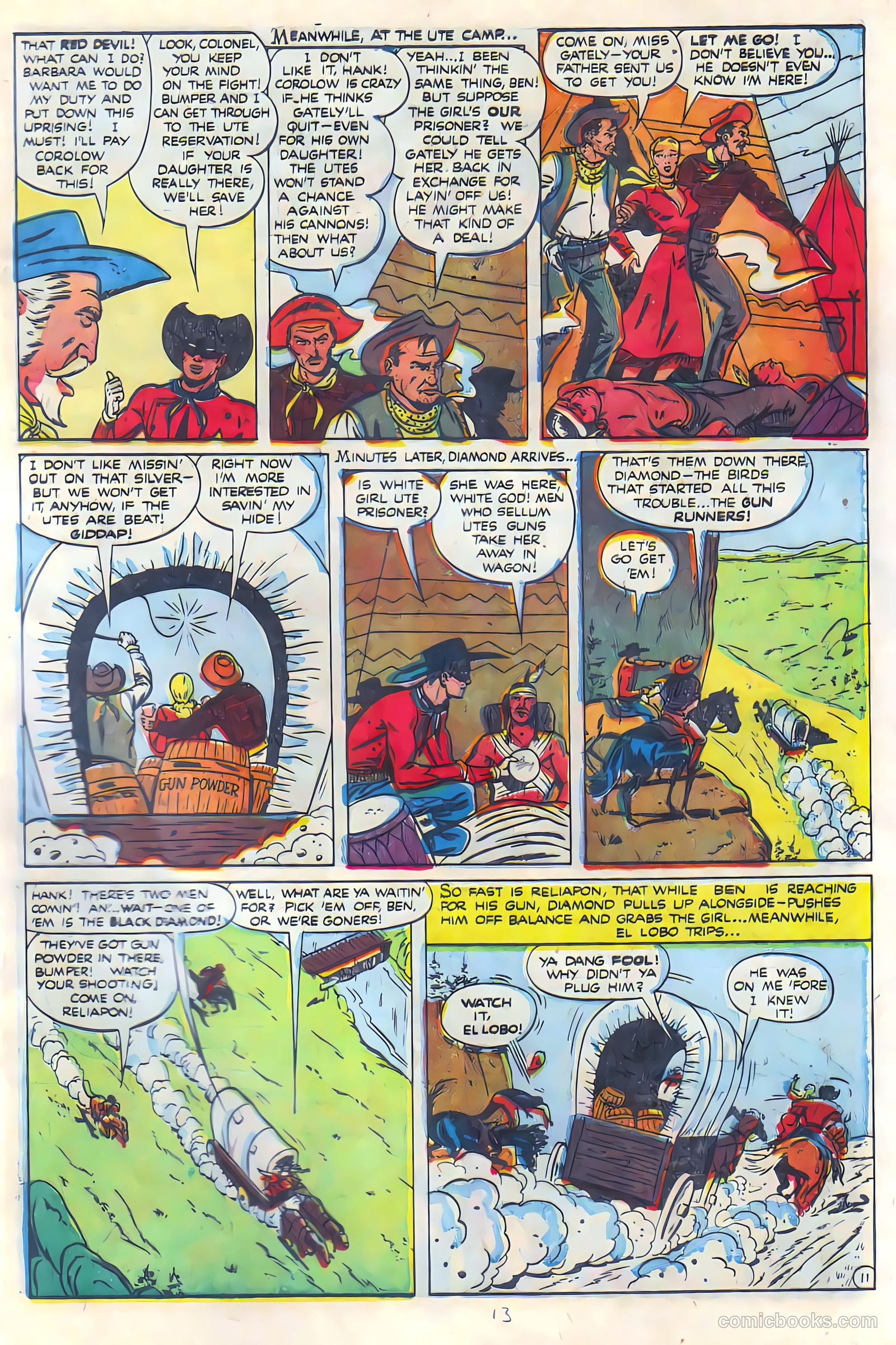 Black Diamond Western #24 (1949) — page 13 of 53