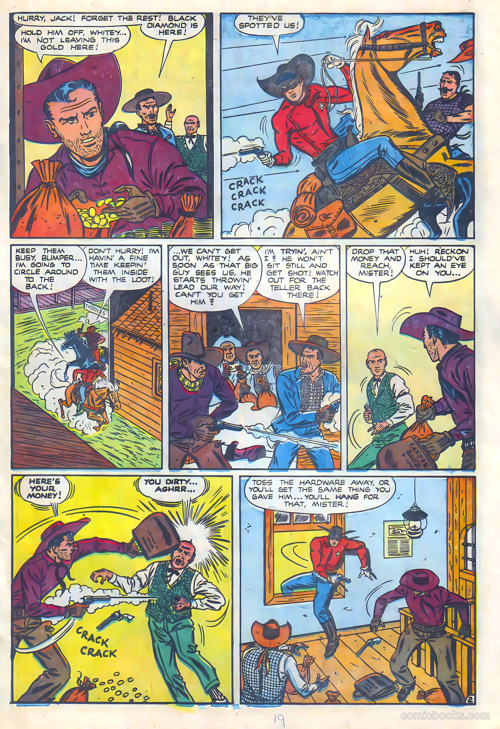 Black Diamond Western #24 (1949) — page 19 of 53