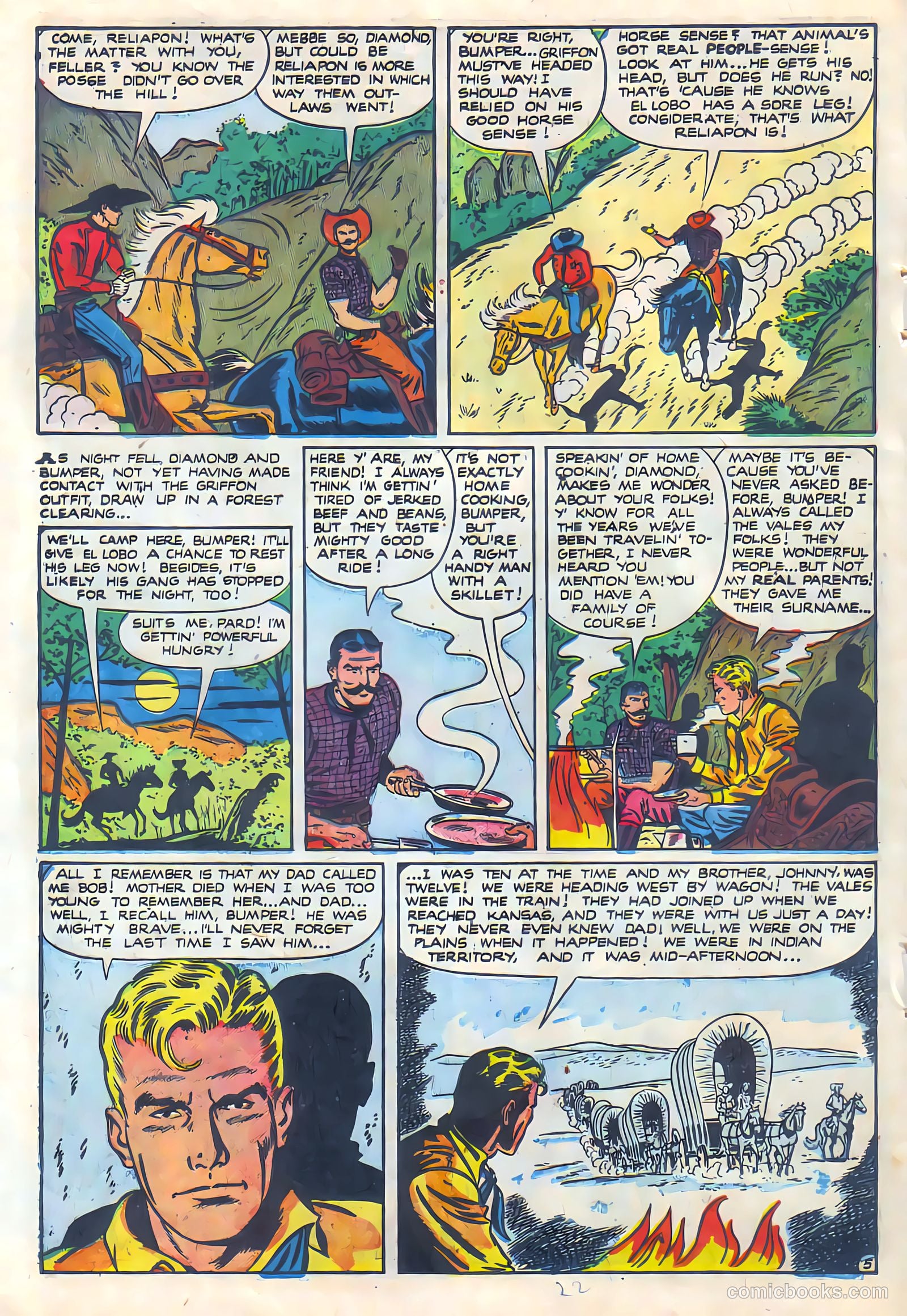 Black Diamond Western #24 (1949) — page 22 of 53