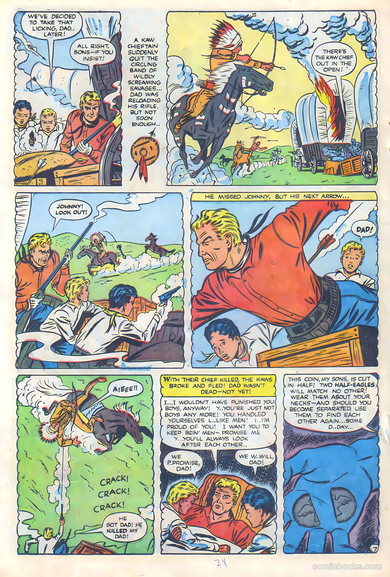 Black Diamond Western #24 (1949) — page 24 of 53