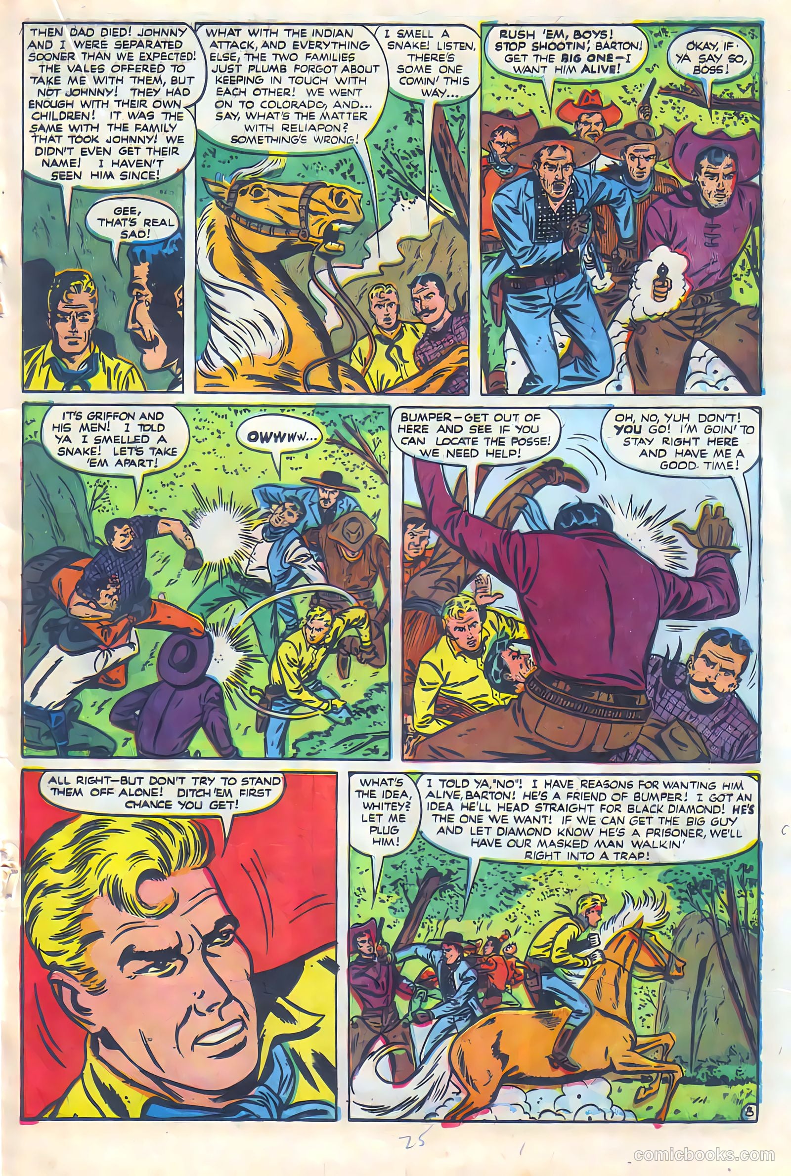 Black Diamond Western #24 (1949) — page 25 of 53