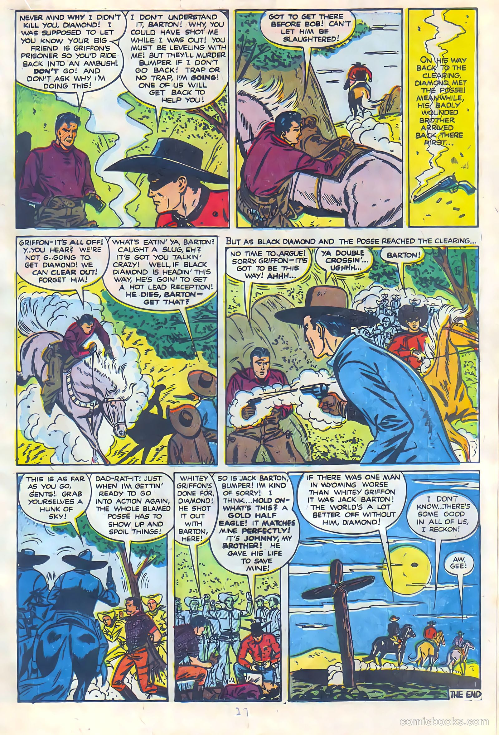 Black Diamond Western #24 (1949) — page 27 of 53