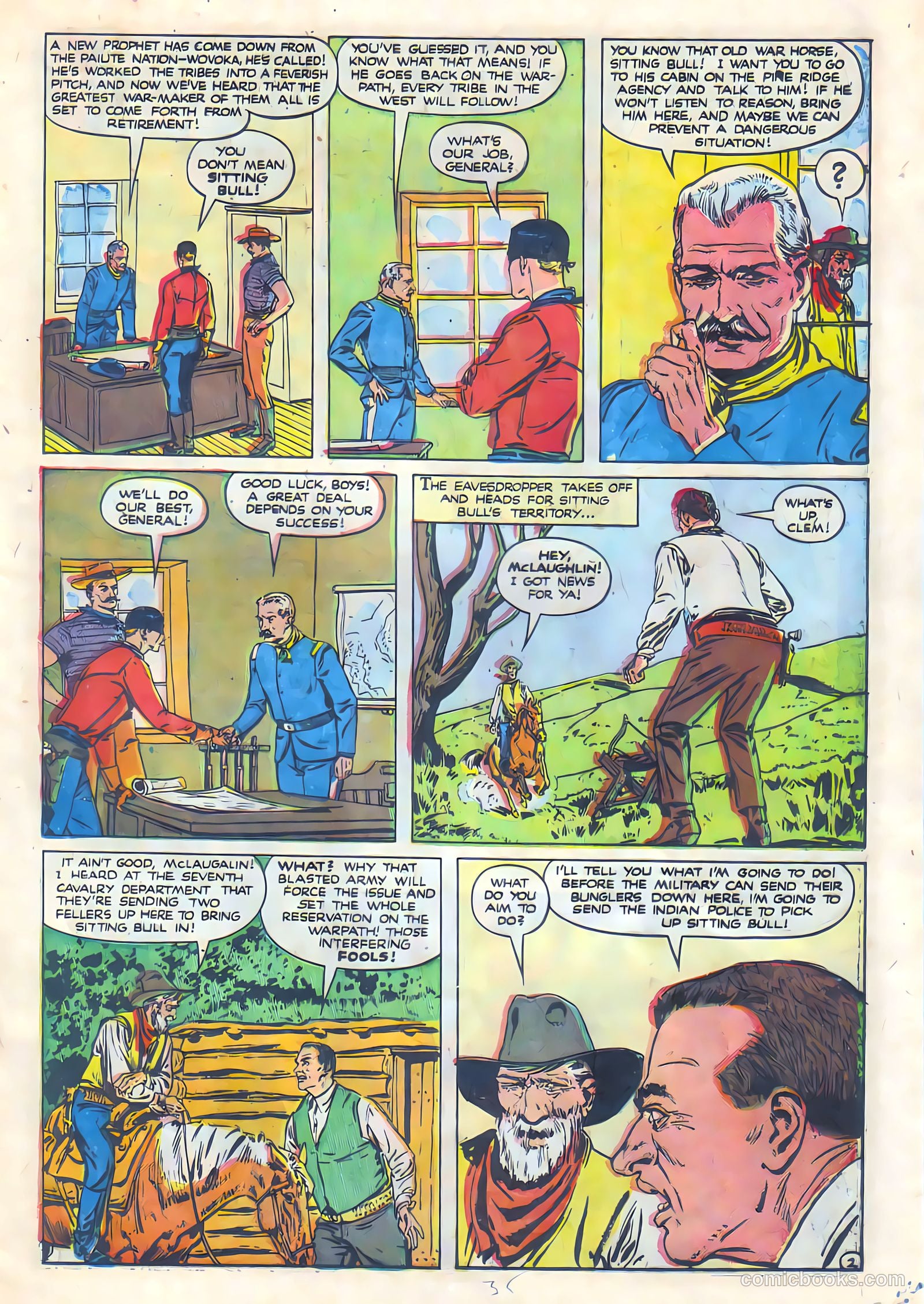 Black Diamond Western #24 (1949) — page 35 of 53