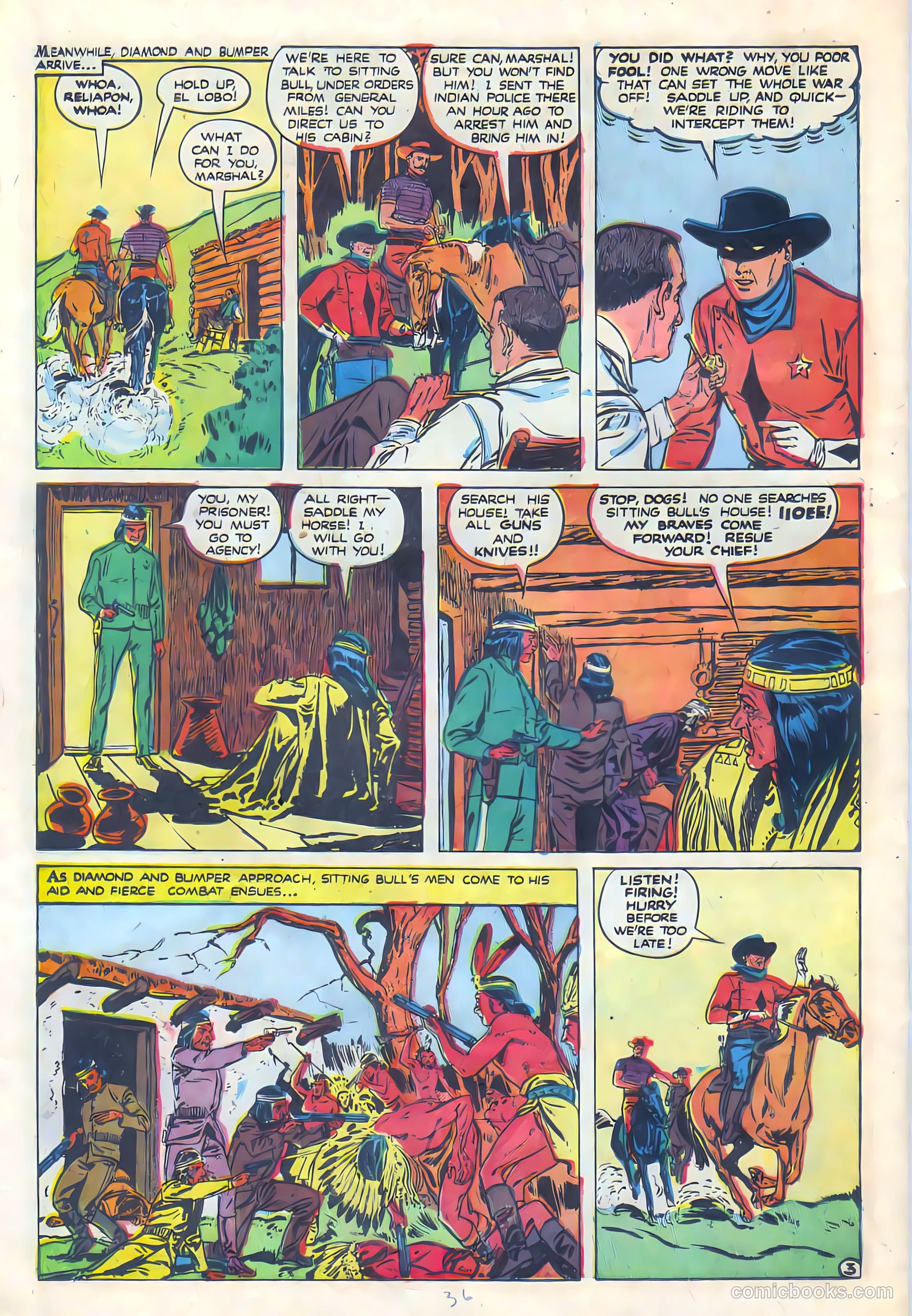Black Diamond Western #24 (1949) — page 36 of 53