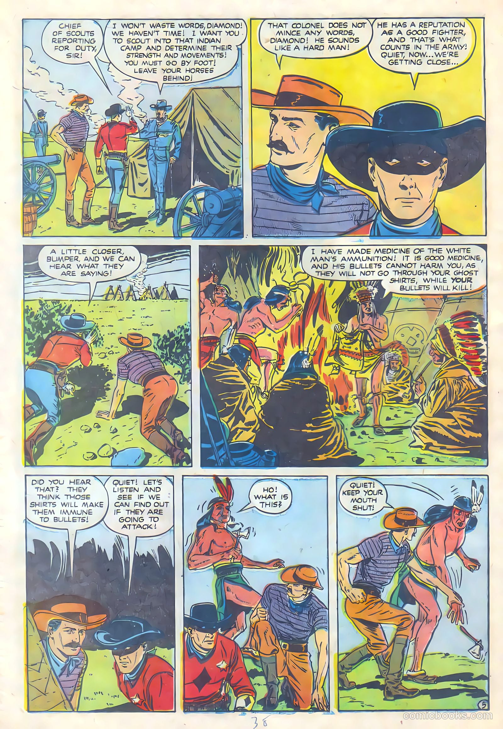 Black Diamond Western #24 (1949) — page 38 of 53