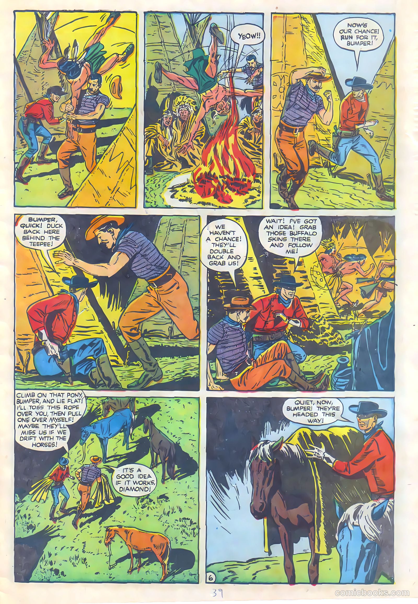 Black Diamond Western #24 (1949) — page 39 of 53