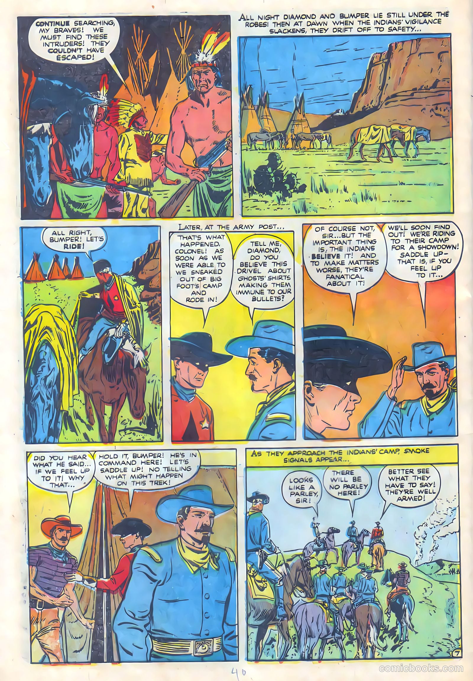 Black Diamond Western #24 (1949) — page 40 of 53