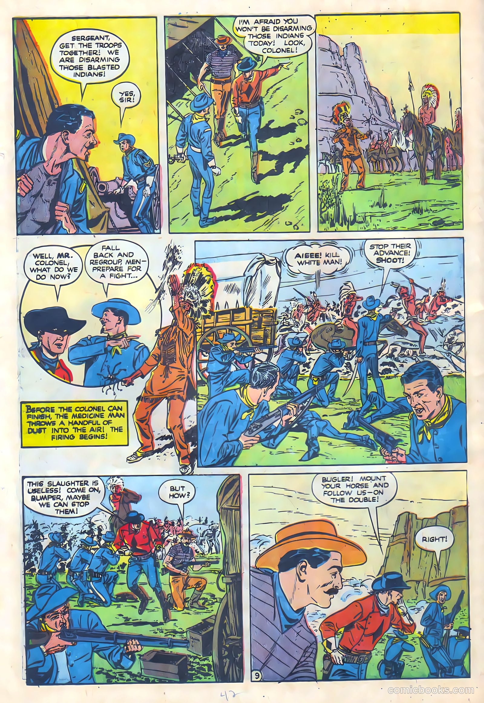 Black Diamond Western #24 (1949) — page 42 of 53