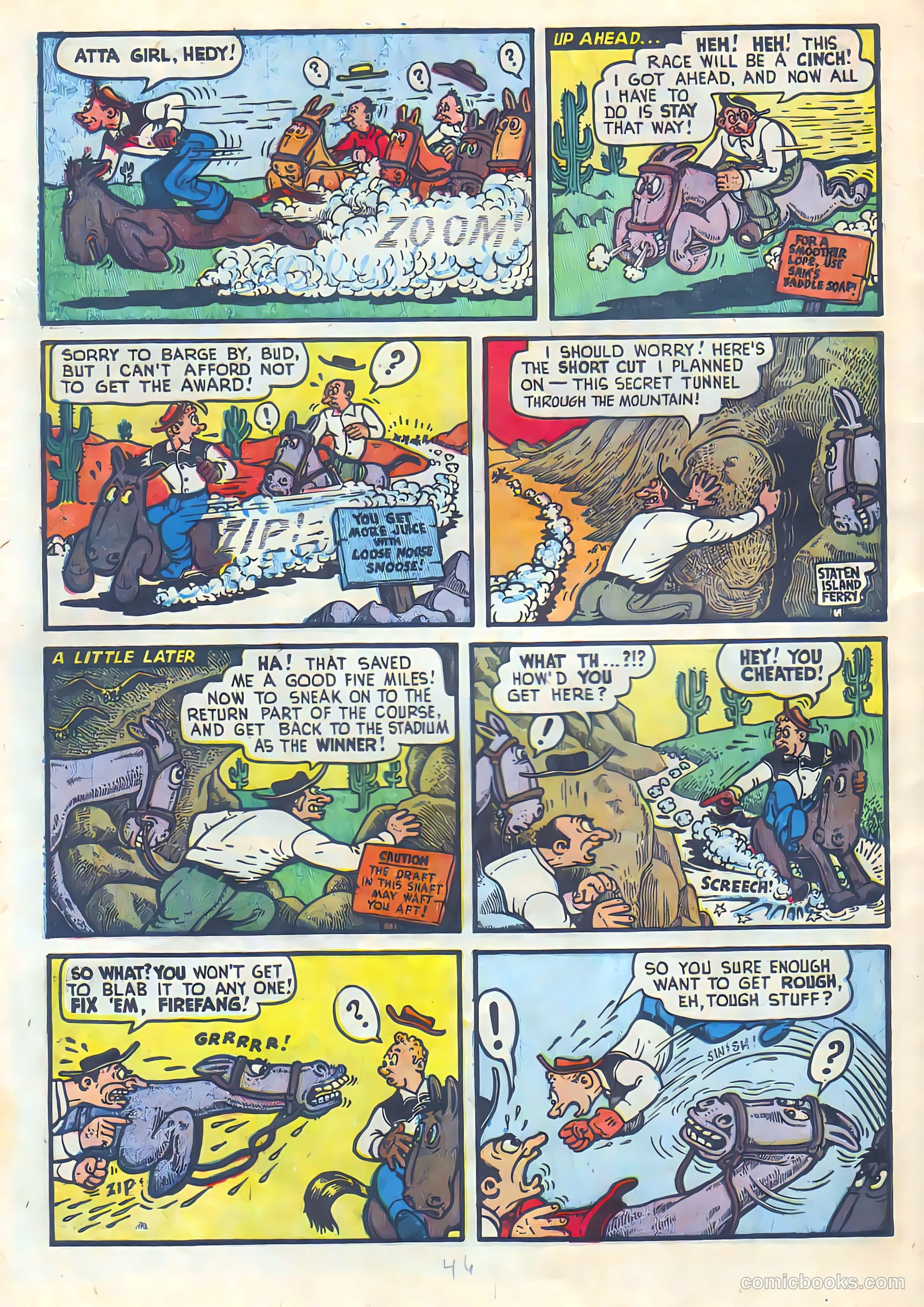 Black Diamond Western #24 (1949) — page 46 of 53