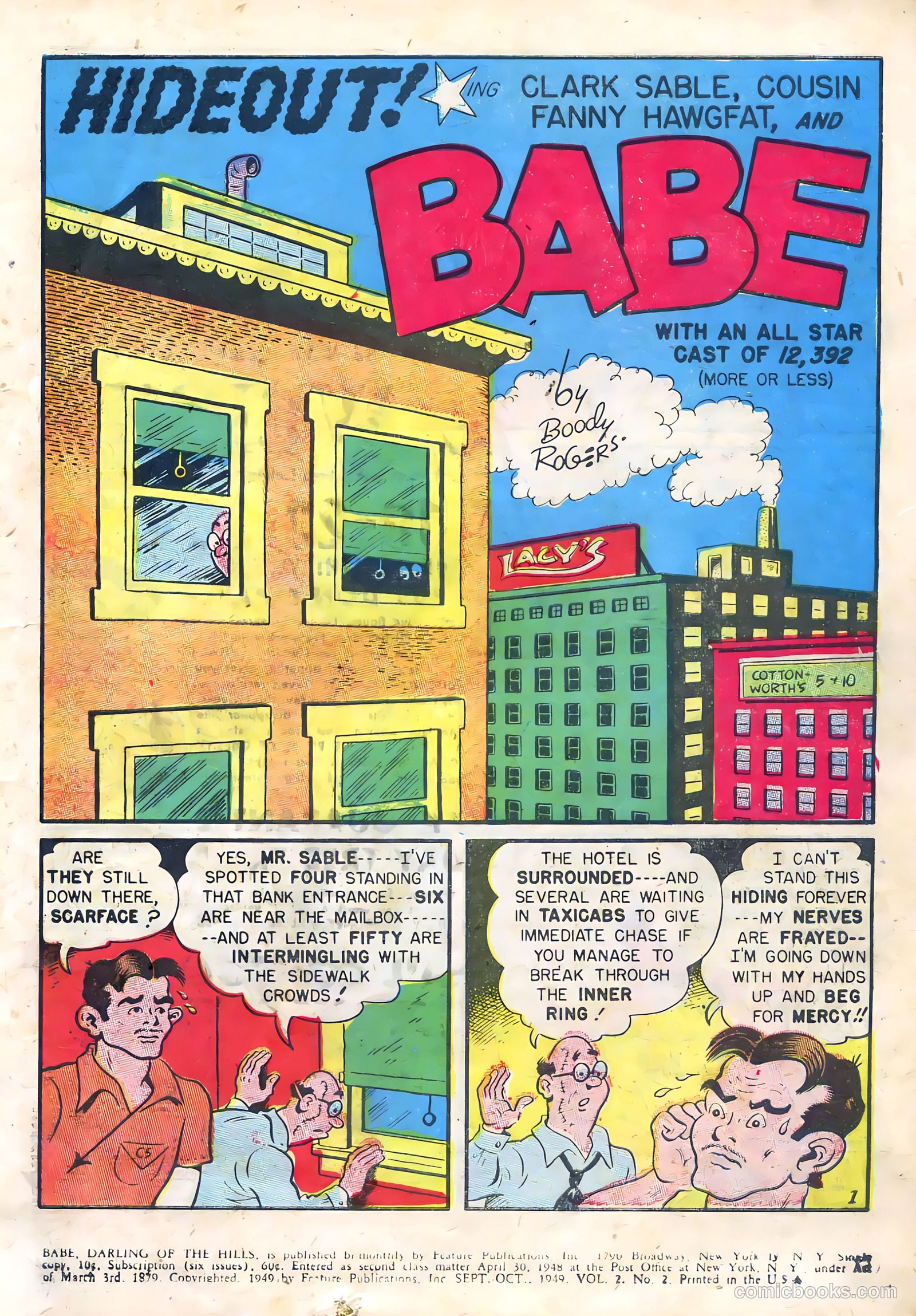Babe, Darling of the Hills #8 (1949) — page 3 of 52