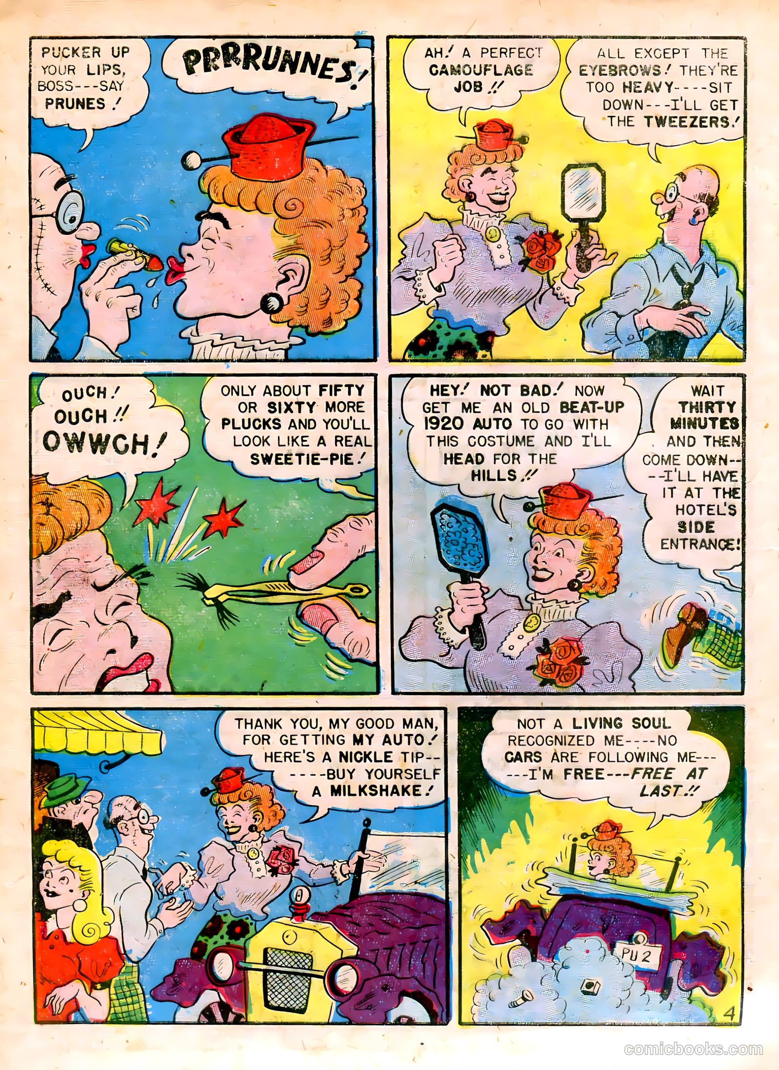 Babe, Darling of the Hills #8 (1949) — page 6 of 52