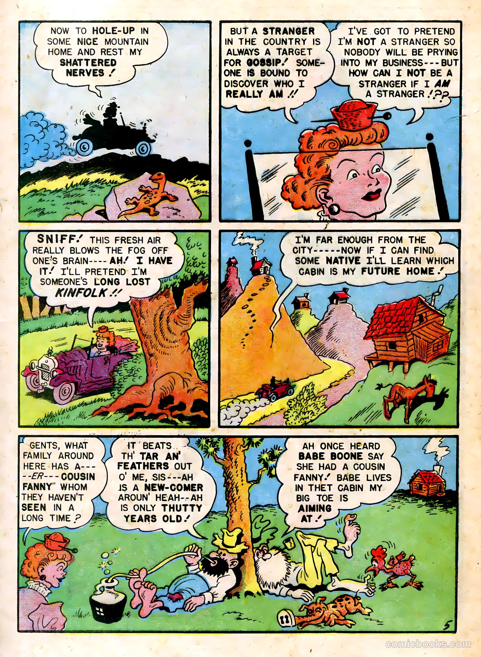 Babe, Darling of the Hills #8 (1949) — page 7 of 52