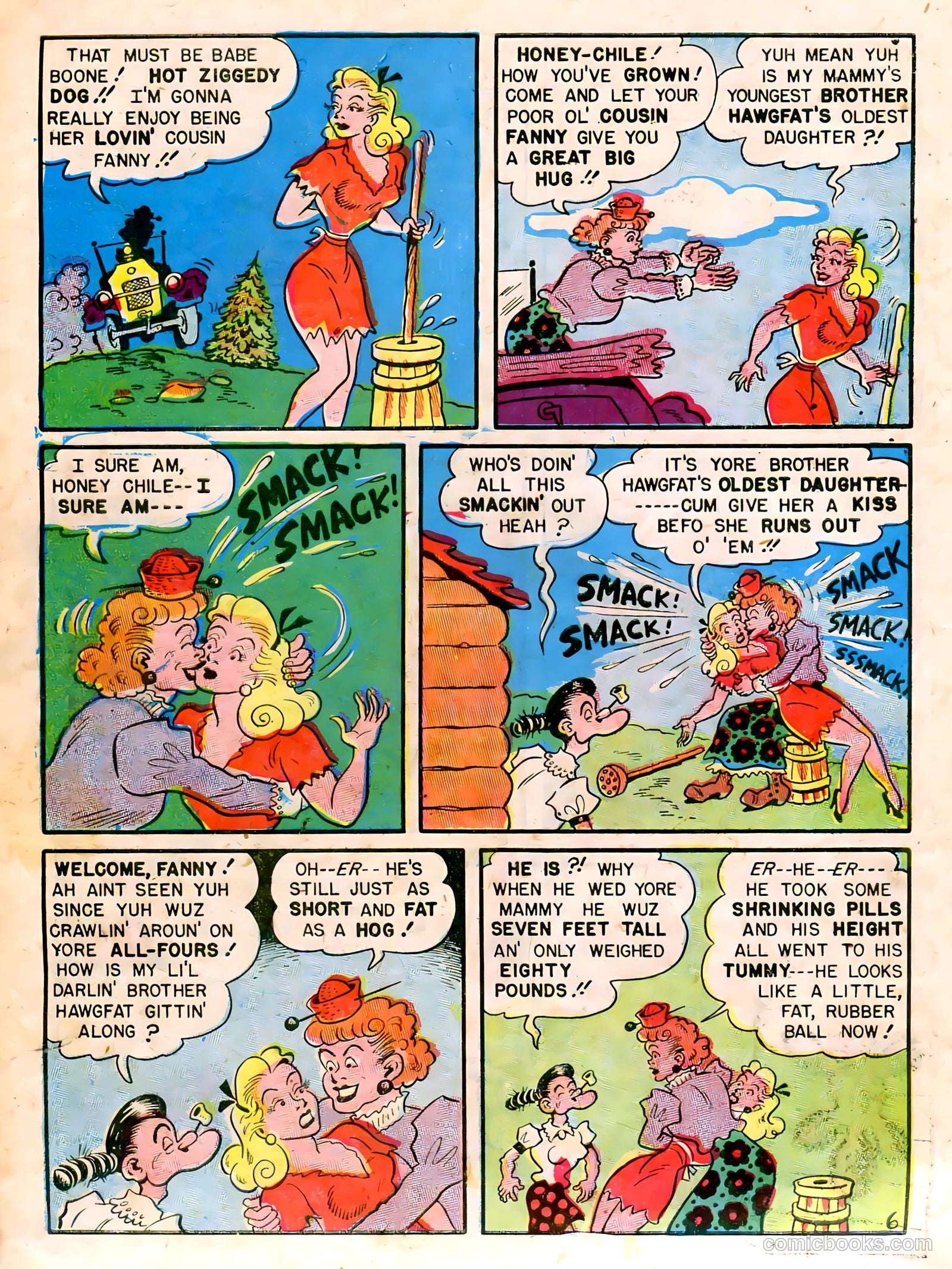 Babe, Darling of the Hills #8 (1949) — page 8 of 52