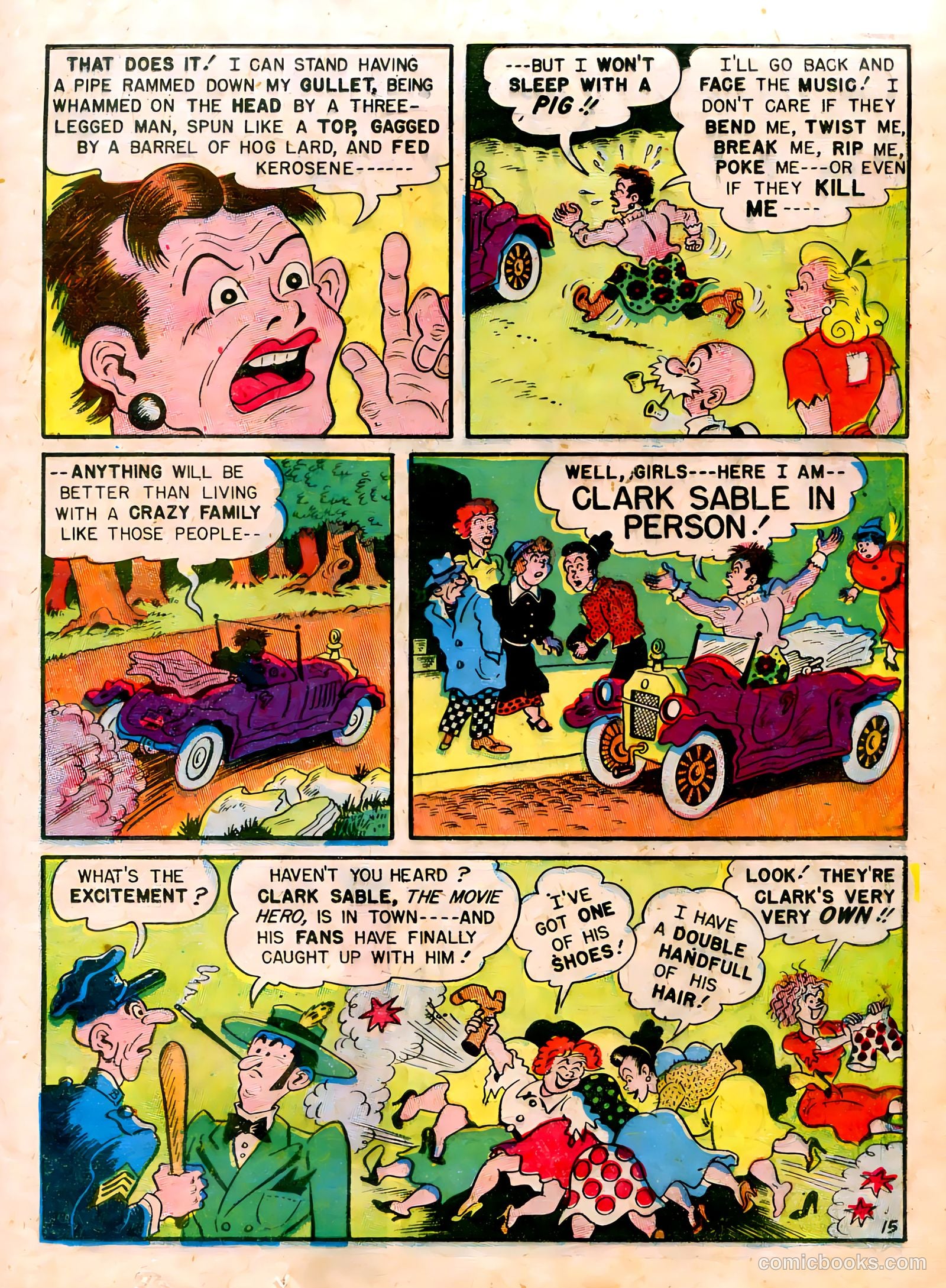 Babe, Darling of the Hills #8 (1949) — page 17 of 52
