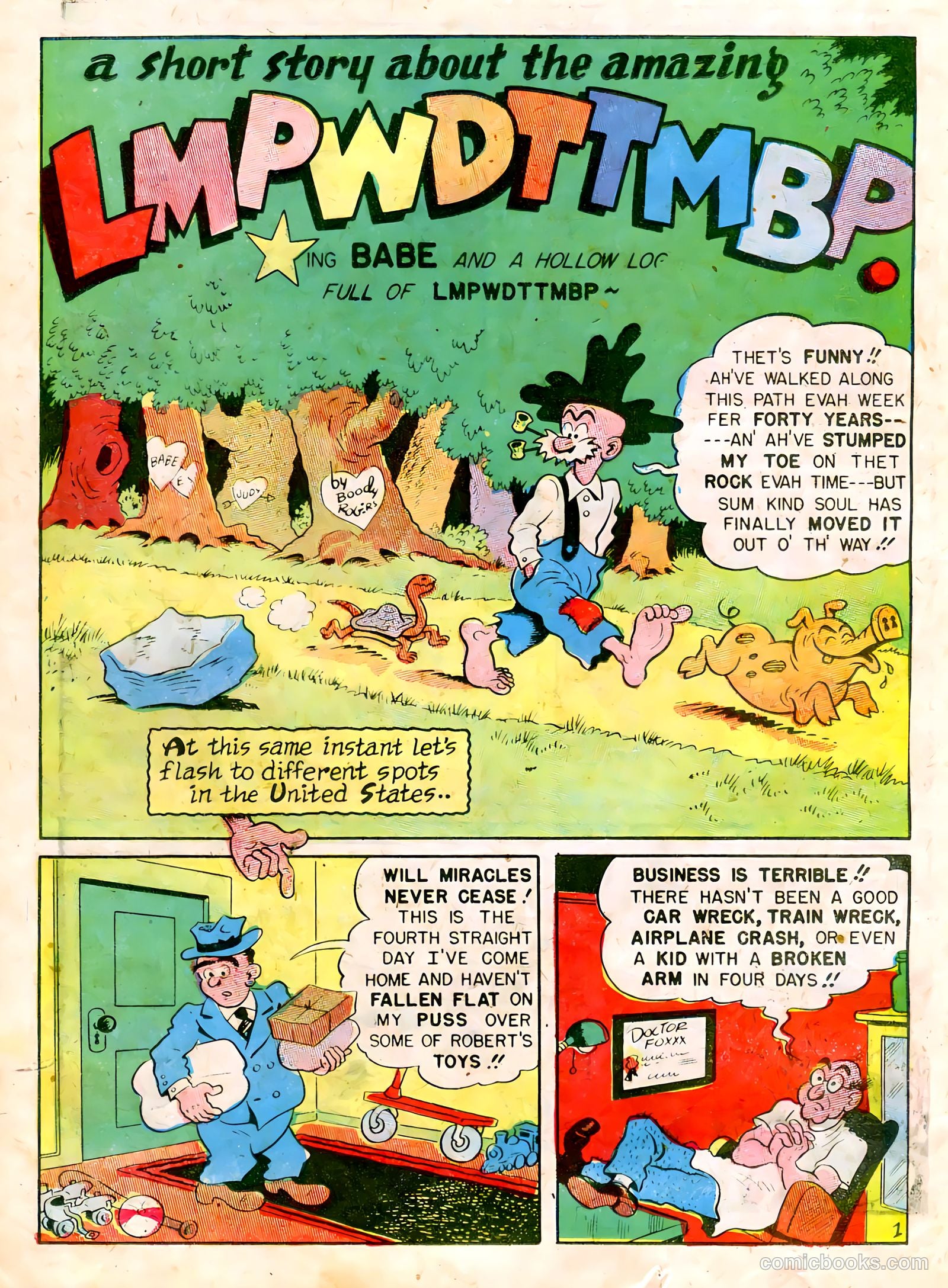 Babe, Darling of the Hills #8 (1949) — page 18 of 52