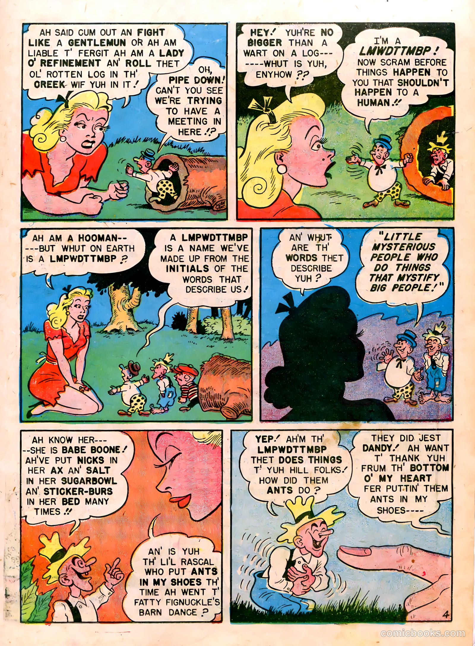 Babe, Darling of the Hills #8 (1949) — page 21 of 52