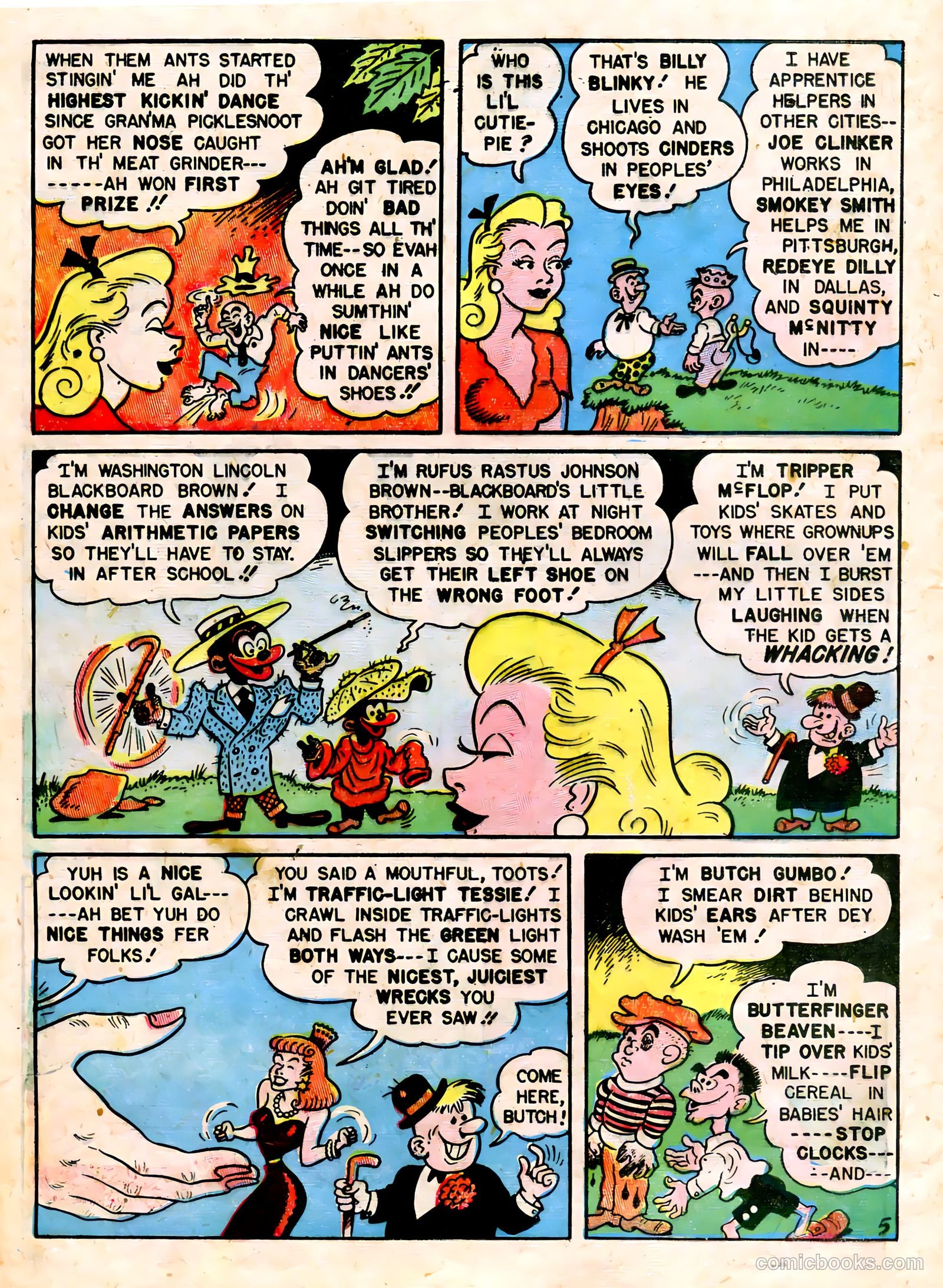 Babe, Darling of the Hills #8 (1949) — page 22 of 52
