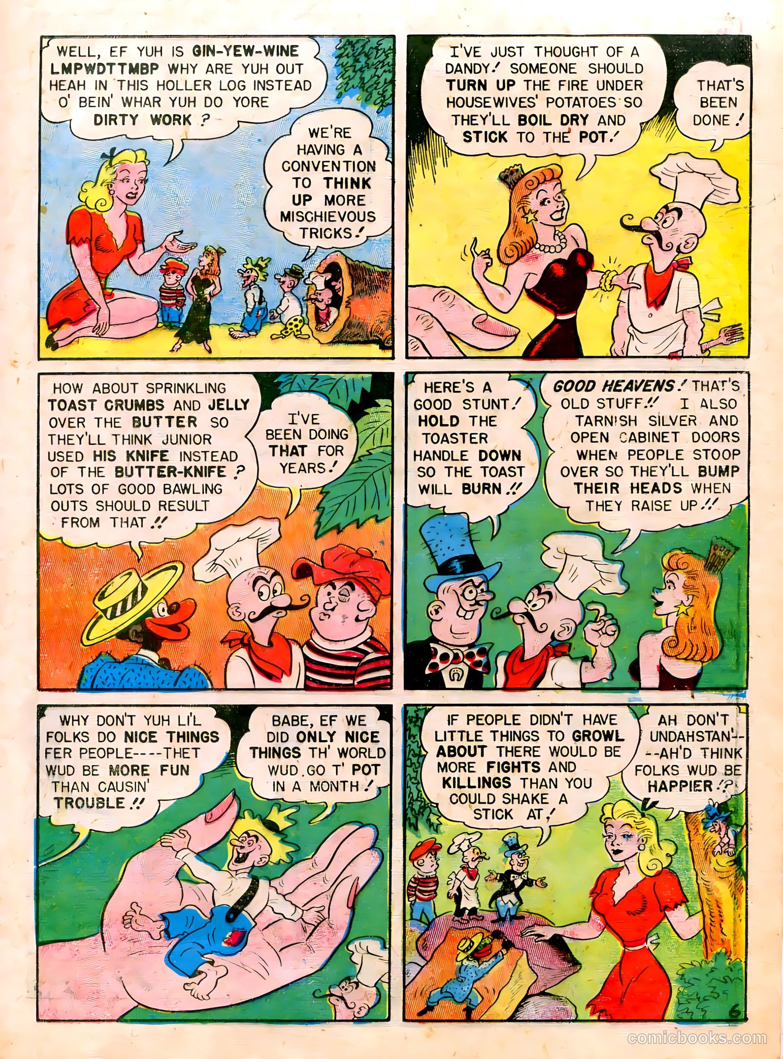 Babe, Darling of the Hills #8 (1949) — page 23 of 52
