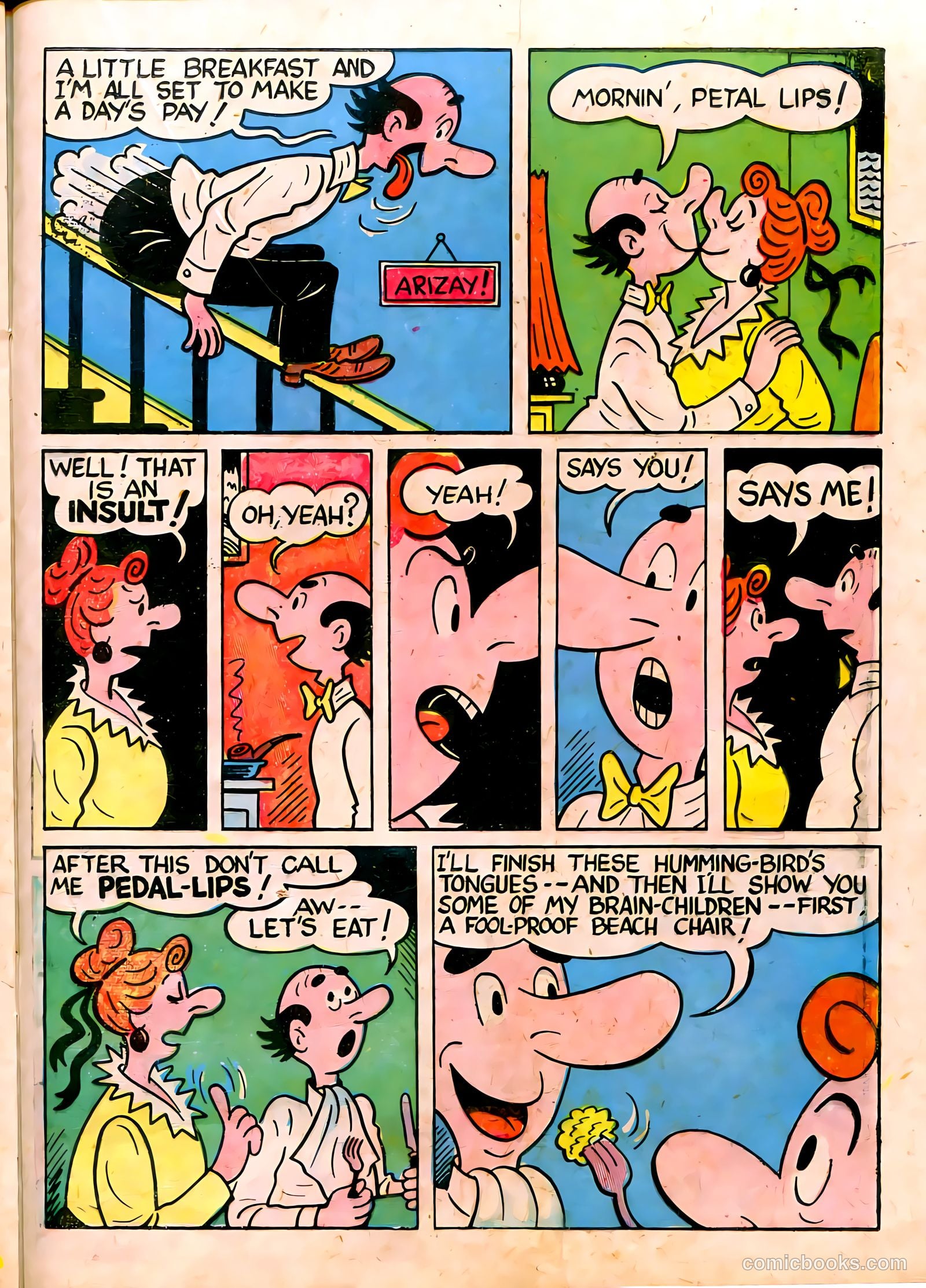 Babe, Darling of the Hills #8 (1949) — page 31 of 52