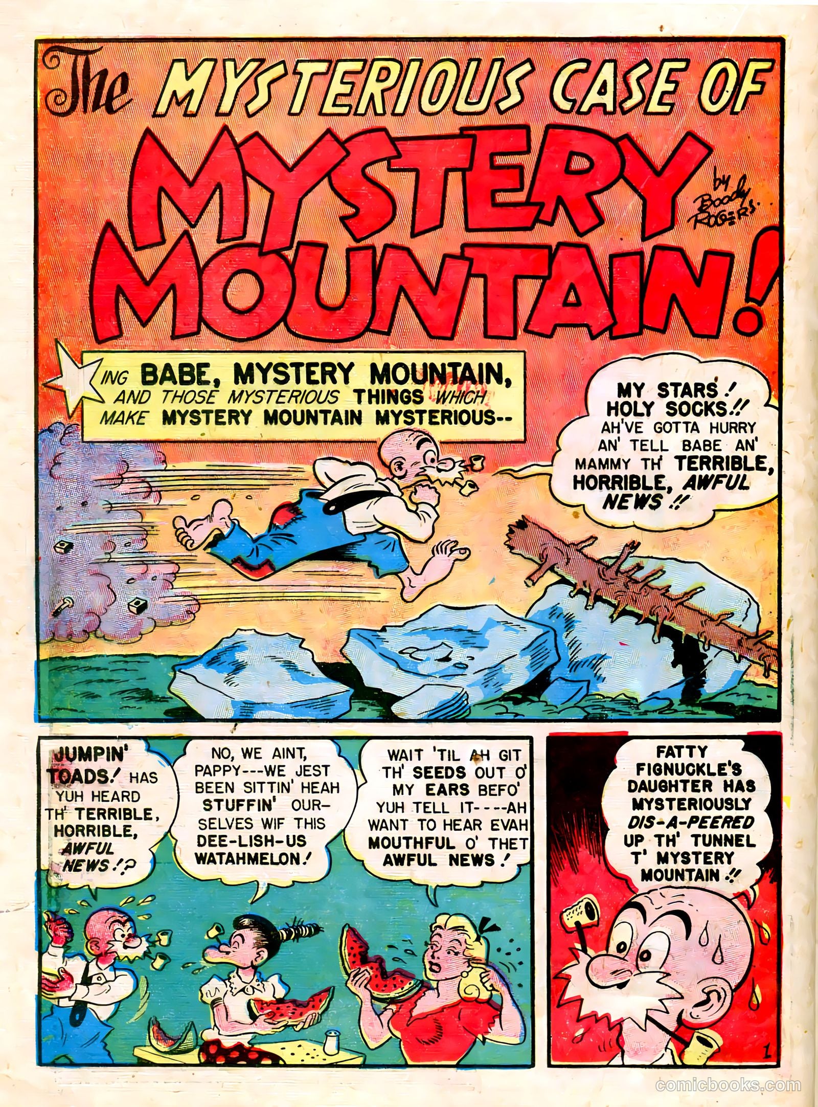 Babe, Darling of the Hills #8 (1949) — page 34 of 52