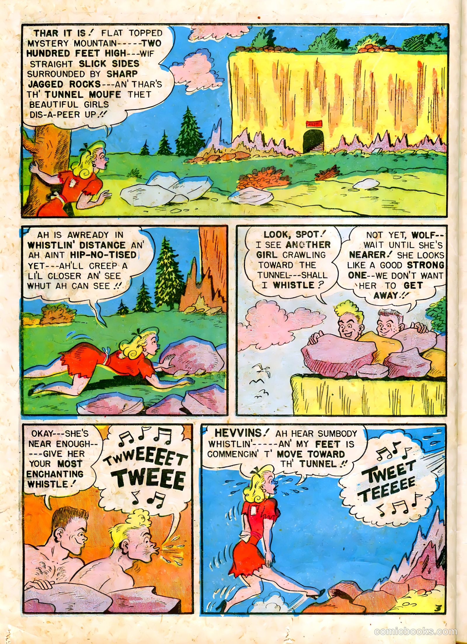 Babe, Darling of the Hills #8 (1949) — page 36 of 52