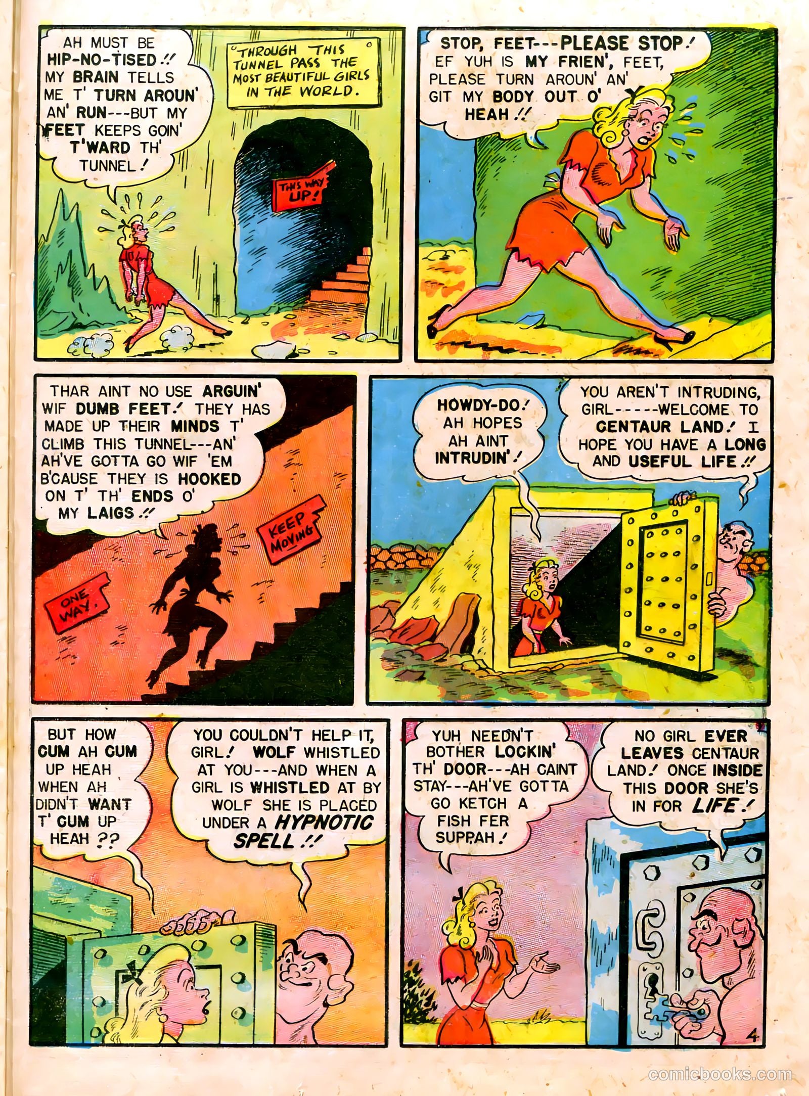 Babe, Darling of the Hills #8 (1949) — page 37 of 52