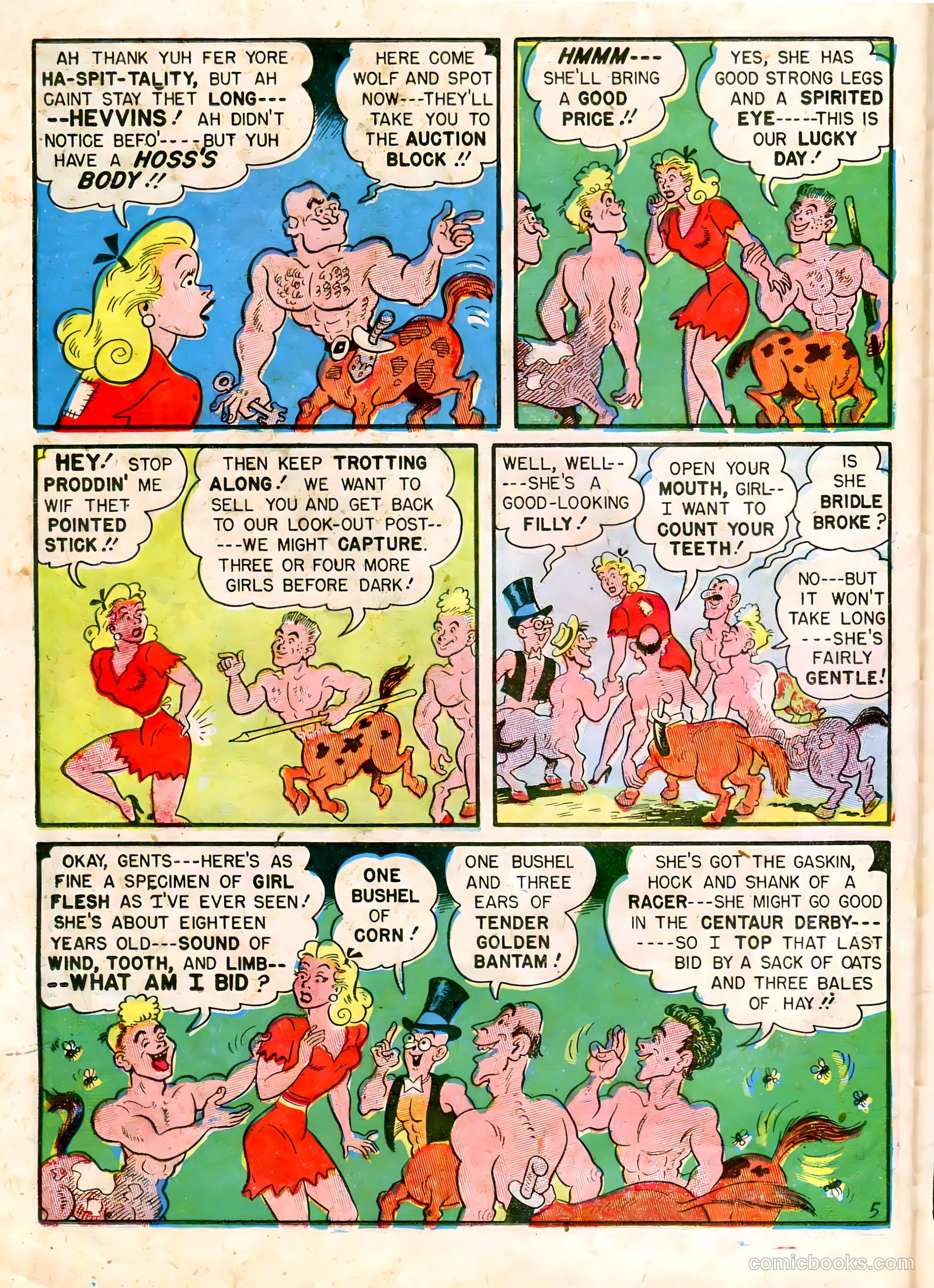 Babe, Darling of the Hills #8 (1949) — page 38 of 52