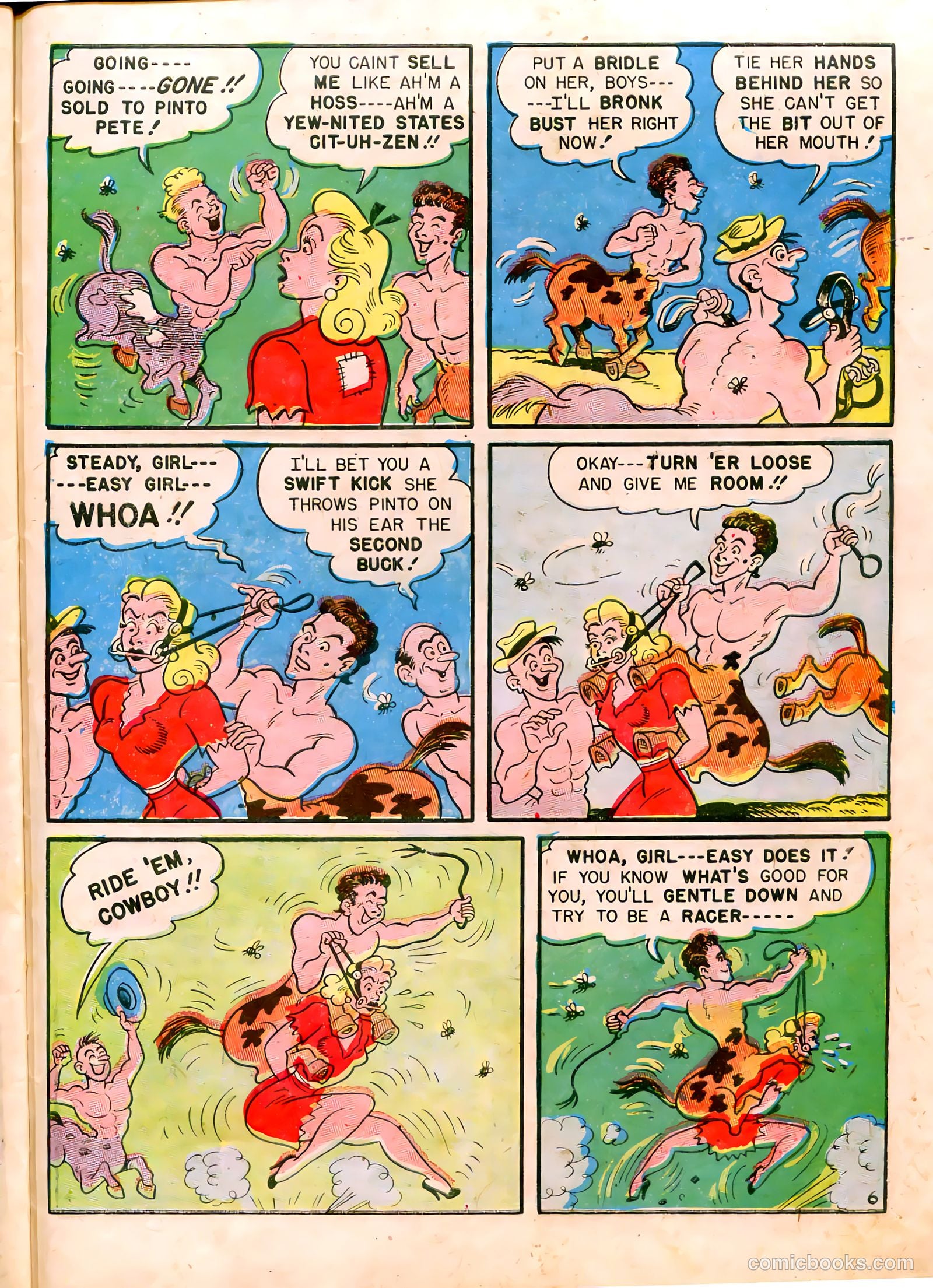 Babe, Darling of the Hills #8 (1949) — page 39 of 52