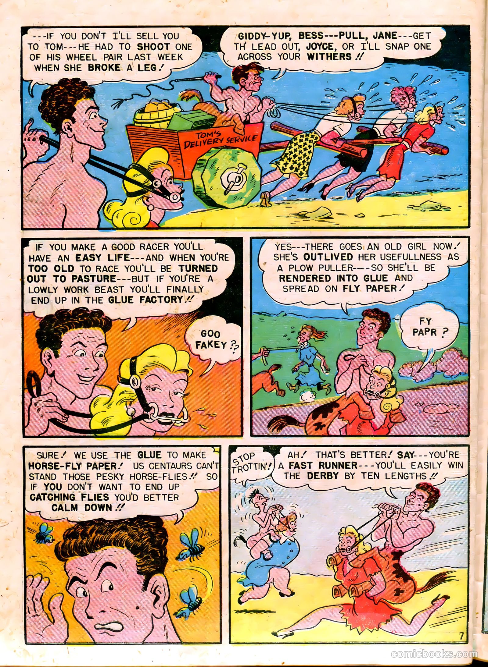 Babe, Darling of the Hills #8 (1949) — page 40 of 52