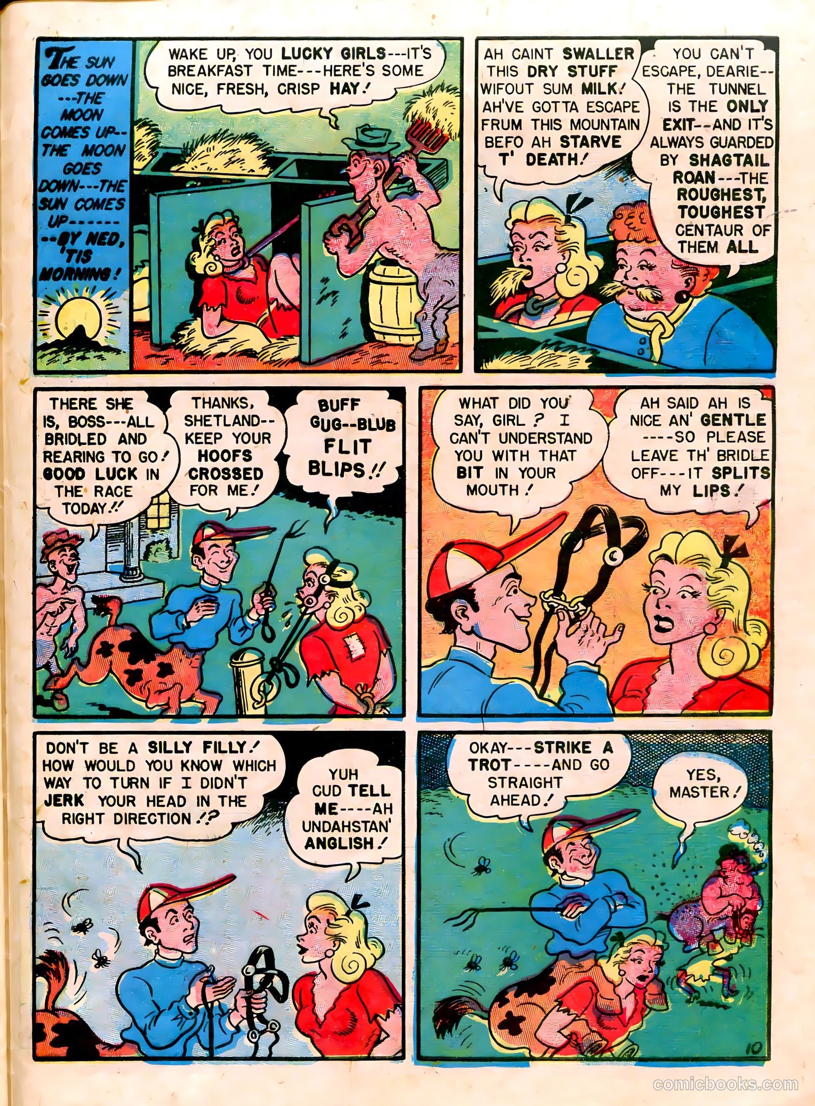 Babe, Darling of the Hills #8 (1949) — page 43 of 52
