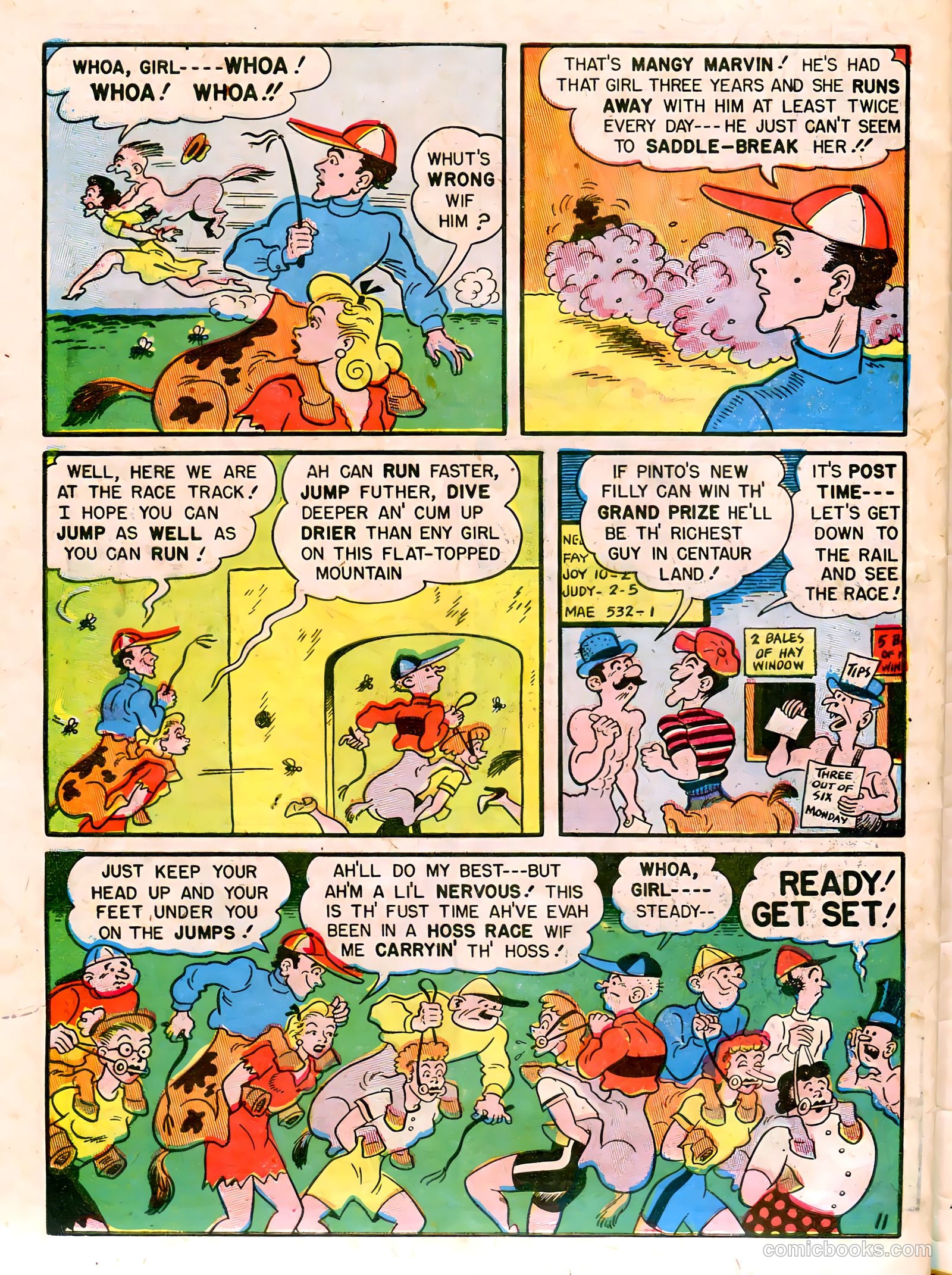 Babe, Darling of the Hills #8 (1949) — page 44 of 52