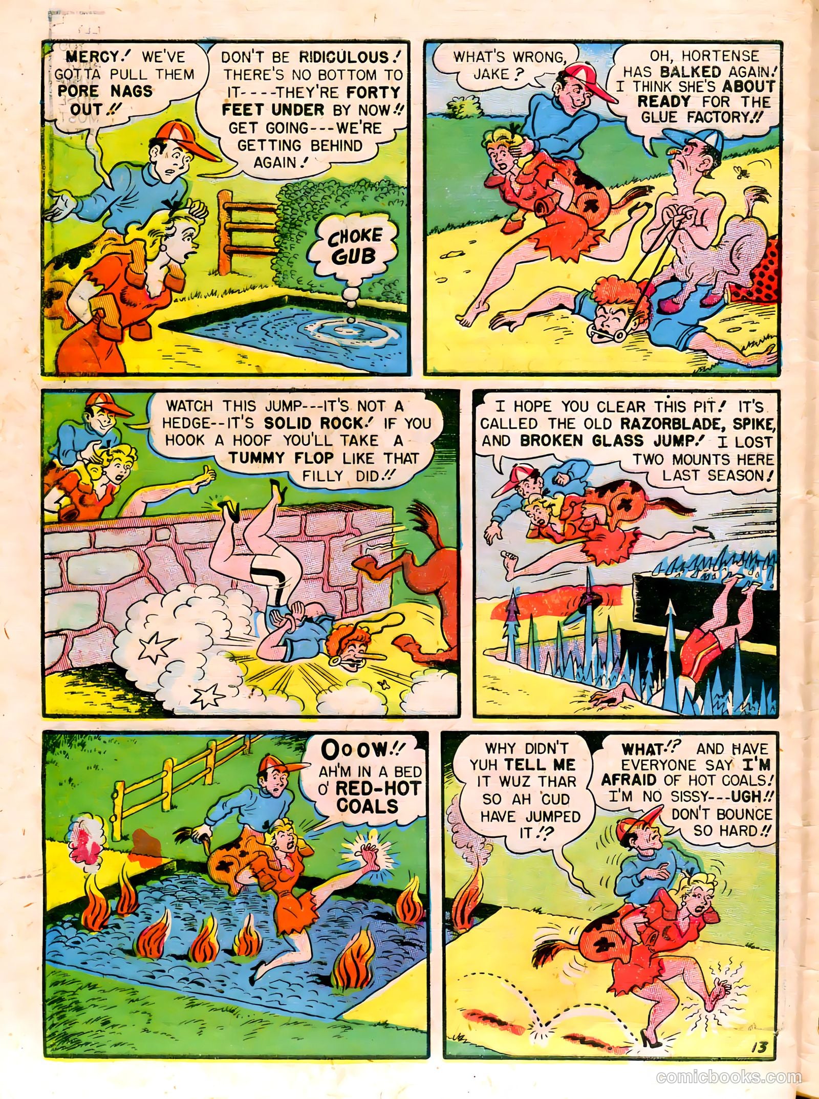 Babe, Darling of the Hills #8 (1949) — page 46 of 52