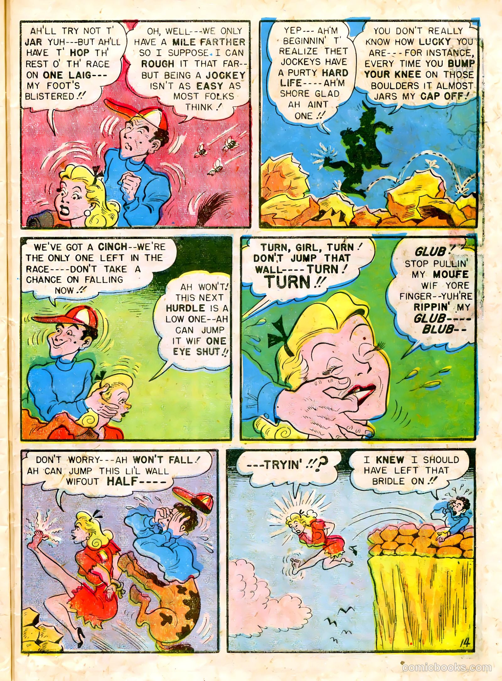 Babe, Darling of the Hills #8 (1949) — page 47 of 52