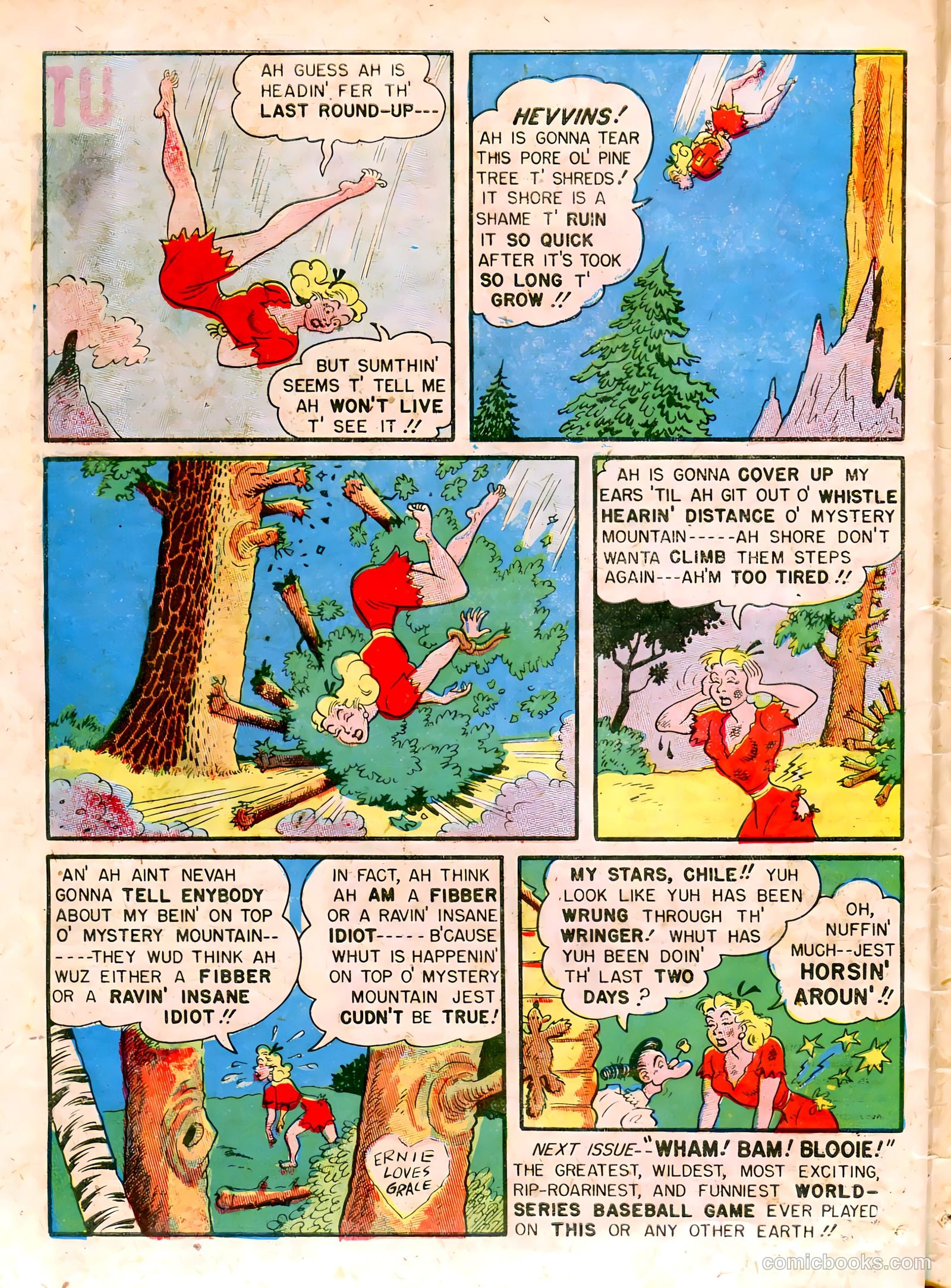 Babe, Darling of the Hills #8 (1949) — page 48 of 52