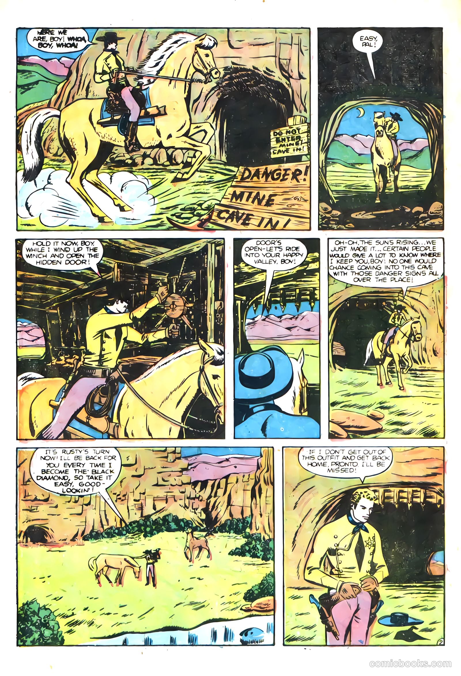 Black Diamond Western #12 (1949) — page 4 of 57