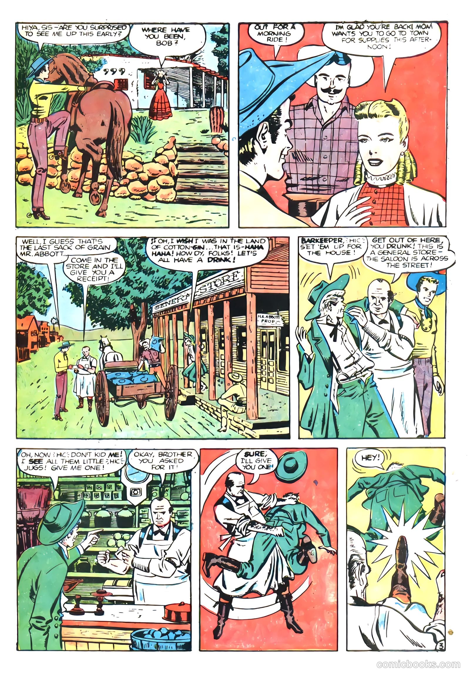 Black Diamond Western #12 (1949) — page 5 of 57