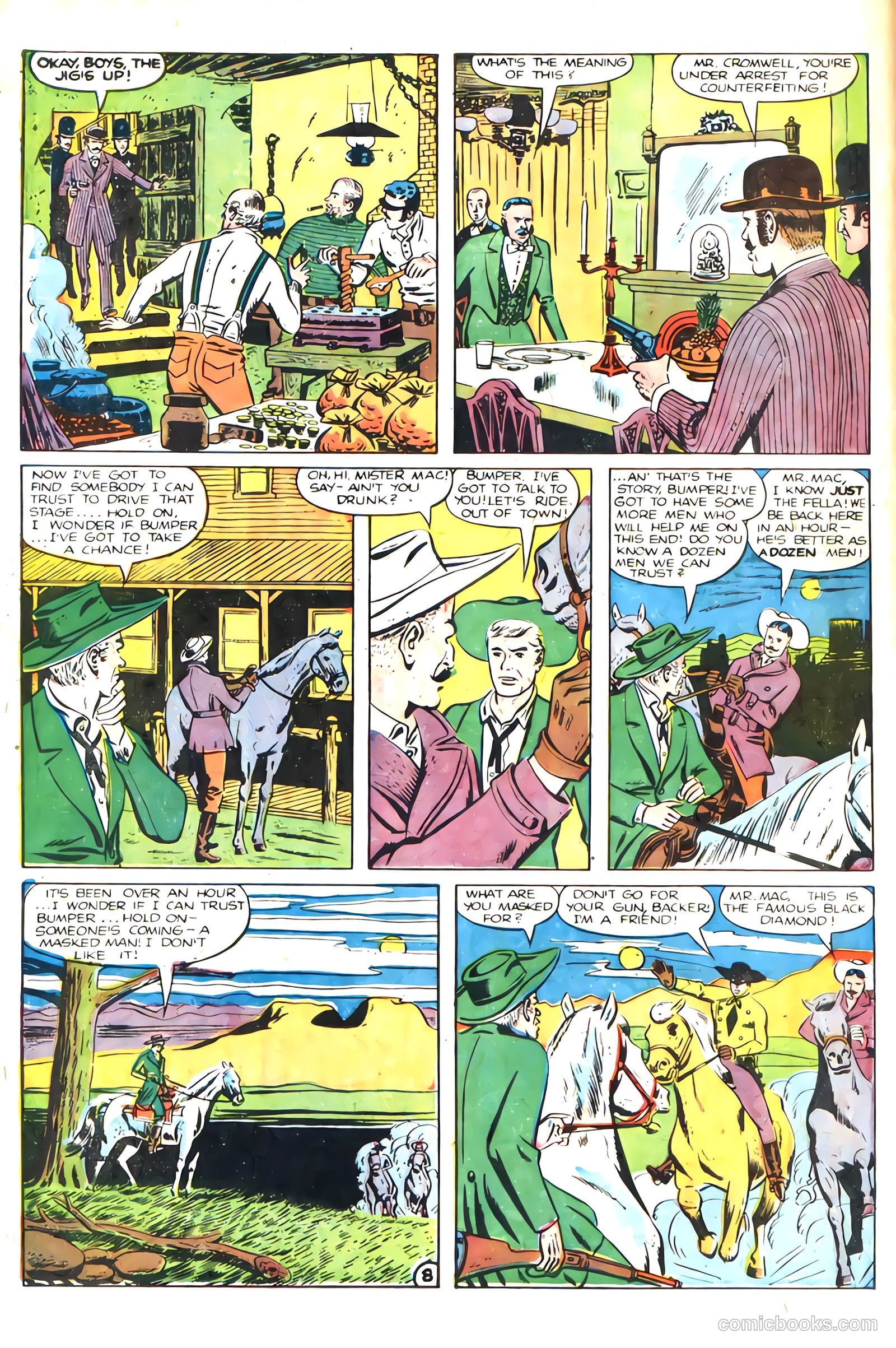 Black Diamond Western #12 (1949) — page 10 of 57
