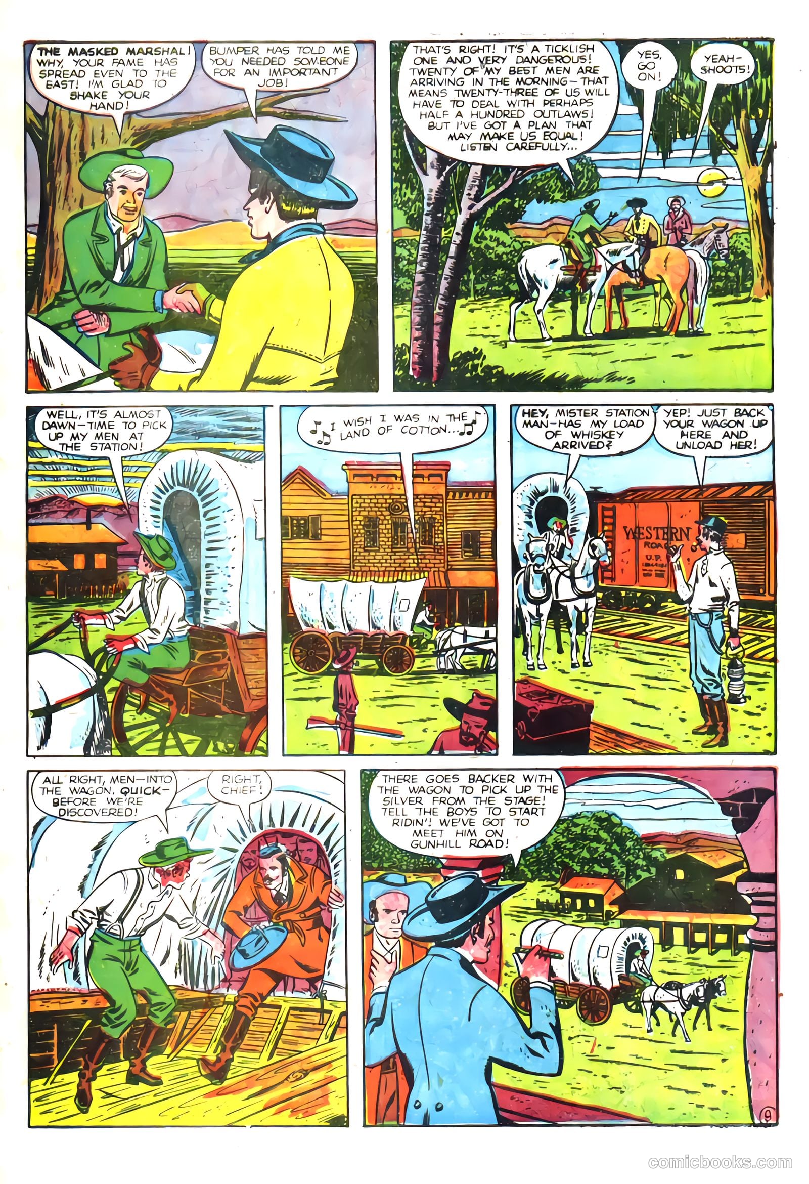 Black Diamond Western #12 (1949) — page 11 of 57