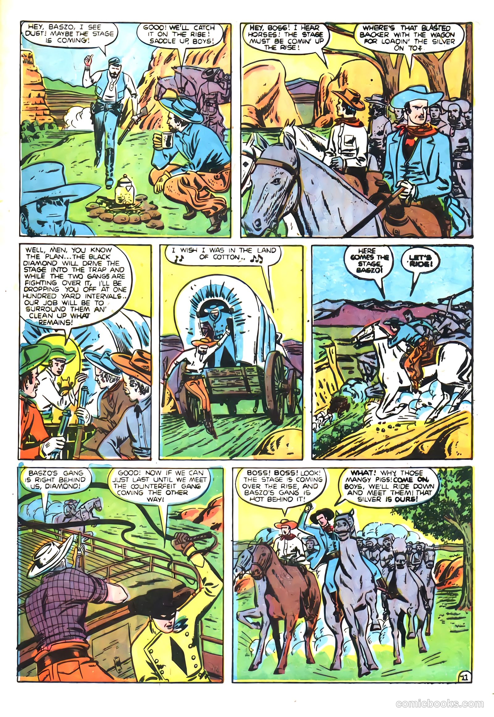Black Diamond Western #12 (1949) — page 13 of 57
