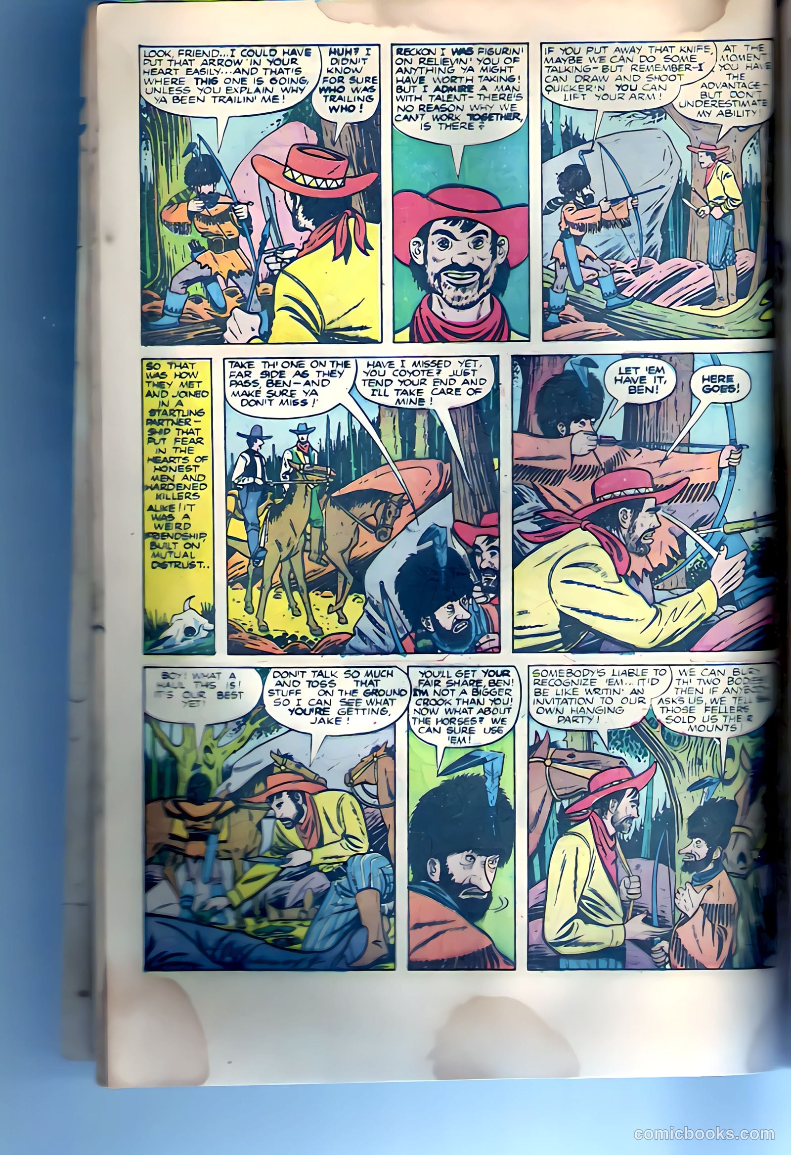 Black Diamond Western #12 (1949) — page 20 of 57