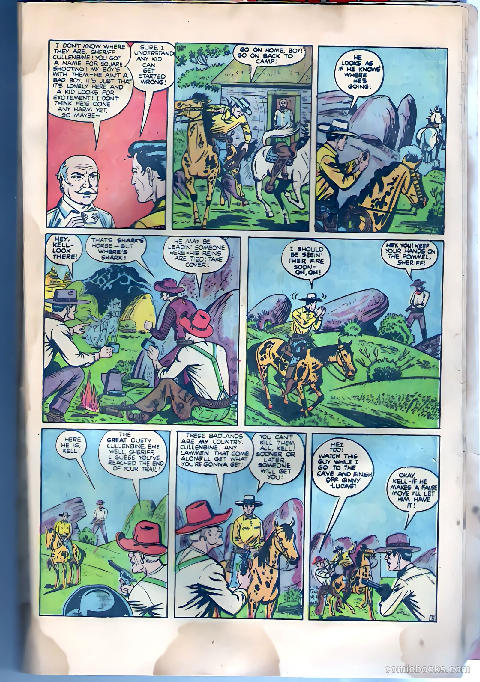 Black Diamond Western #12 (1949) — page 21 of 57