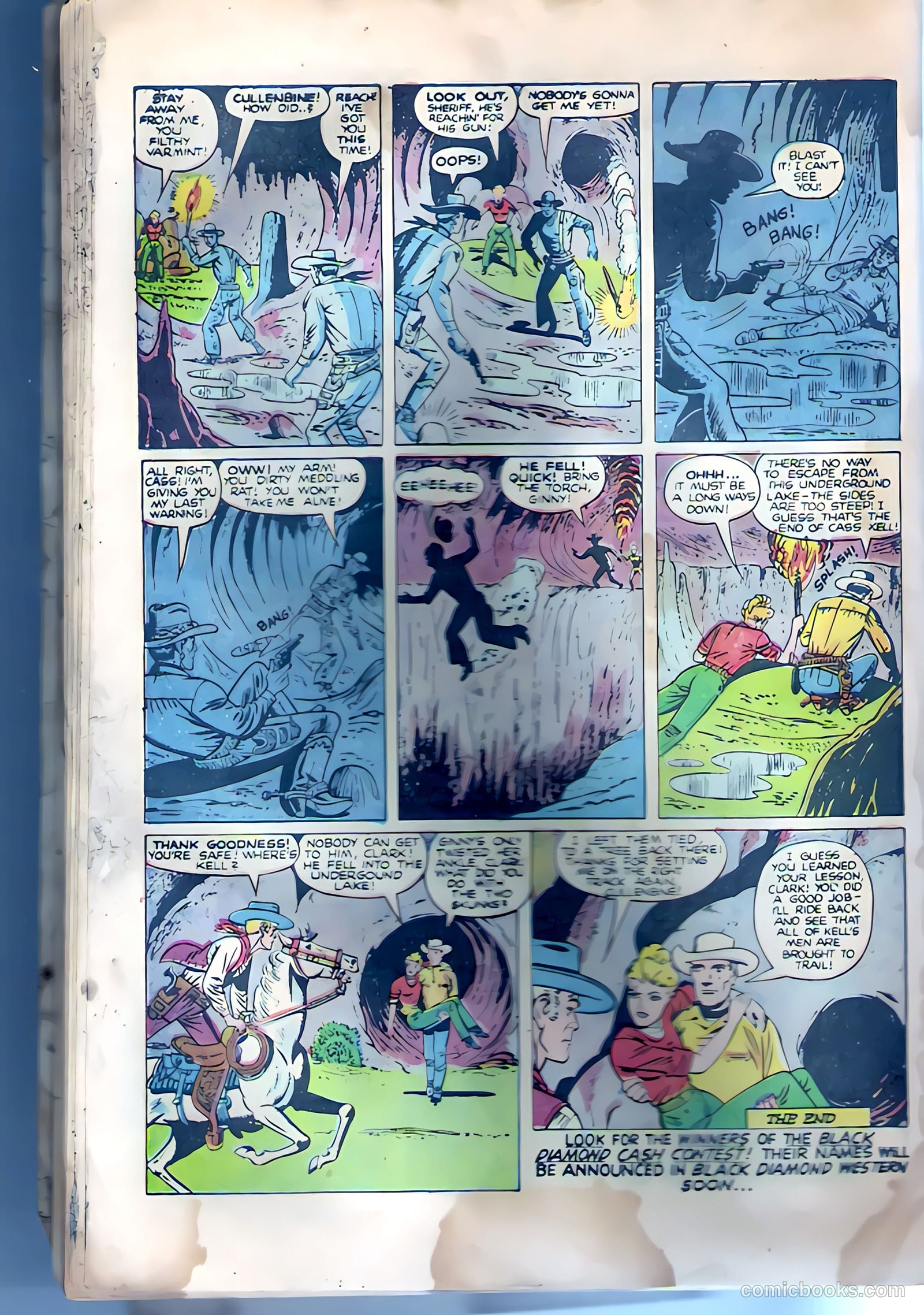 Black Diamond Western #12 (1949) — page 25 of 57