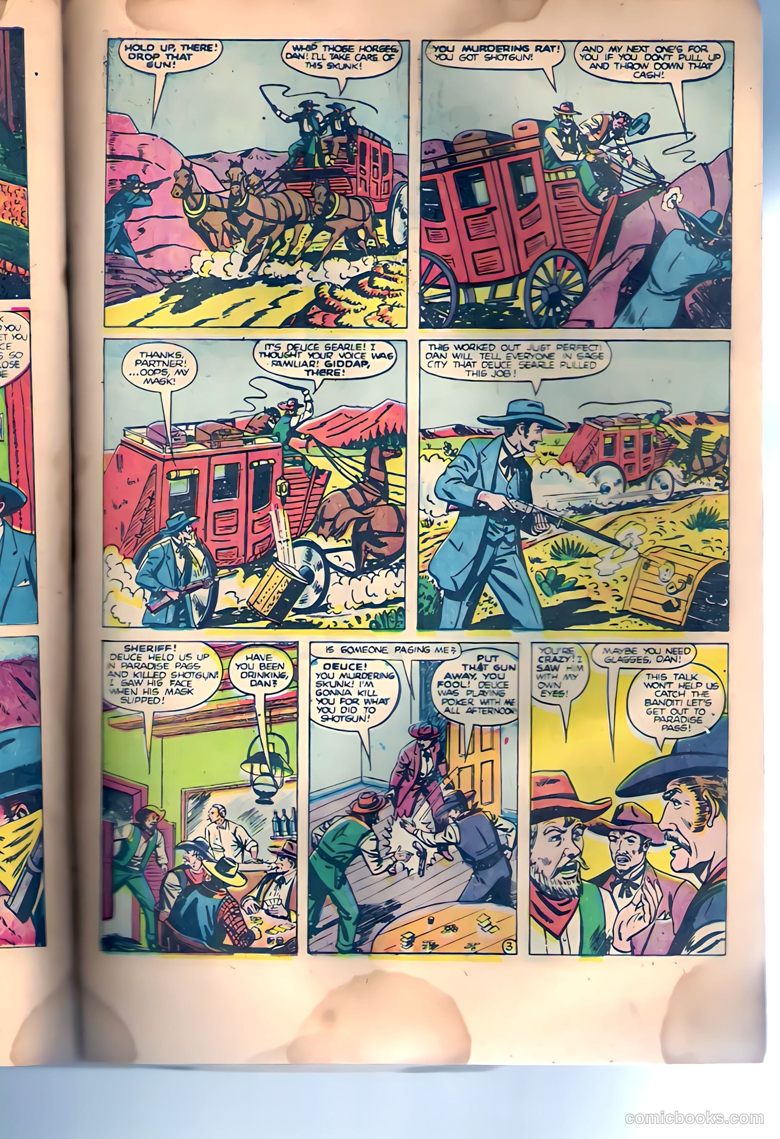 Black Diamond Western #12 (1949) — page 35 of 57